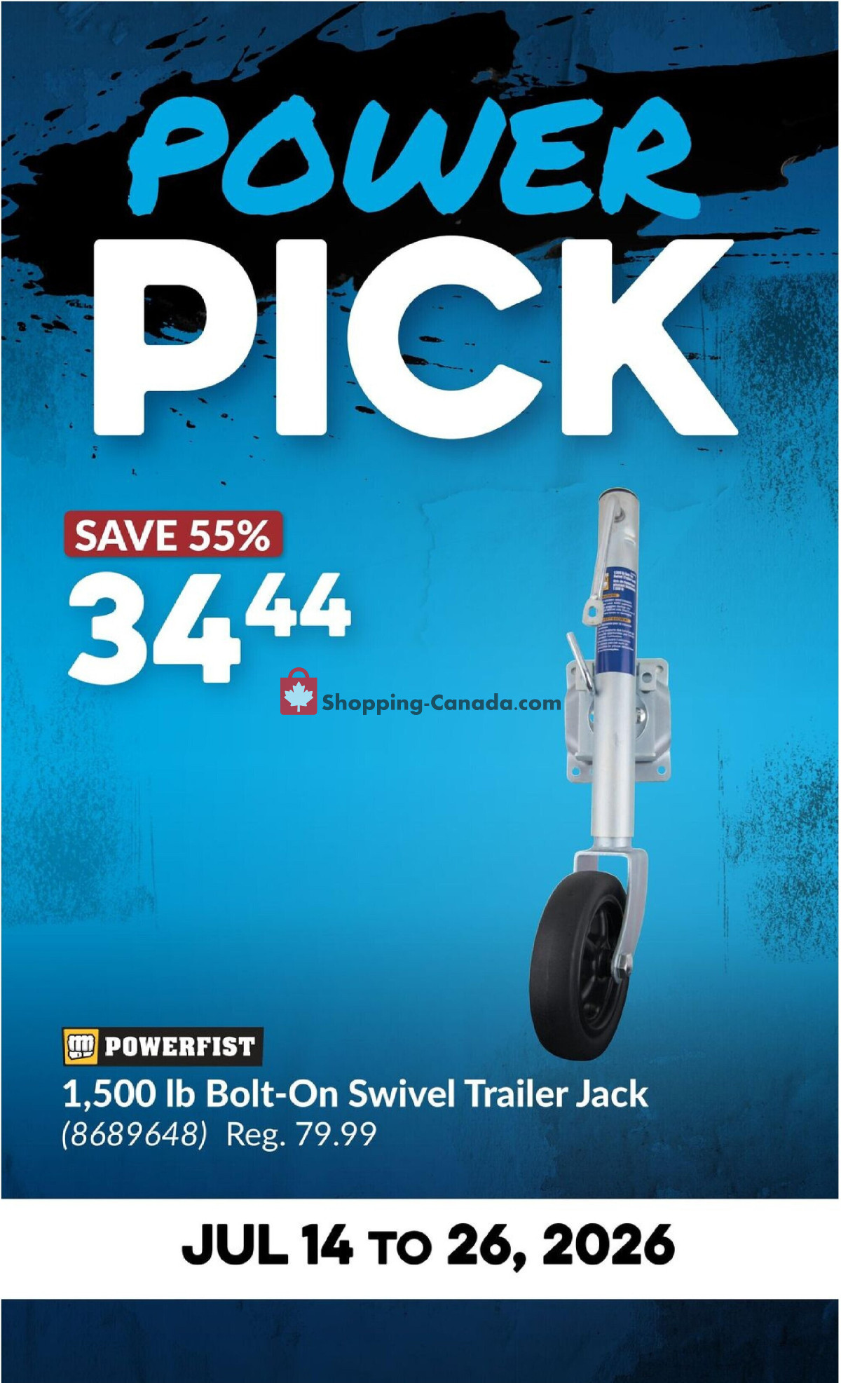 Princess Auto flyer from Tuesday July 14, 2026 to Sunday July 26, 2026 - page 9