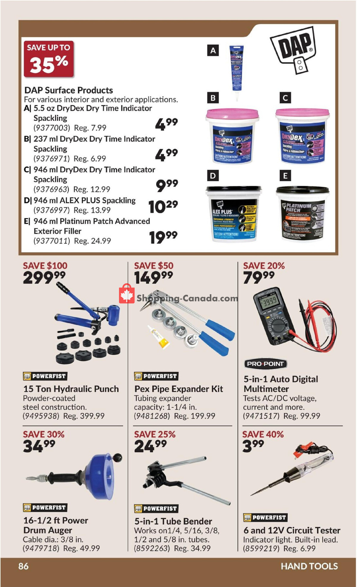 Princess Auto flyer from Tuesday July 14, 2026 to Sunday July 26, 2026 - page 94