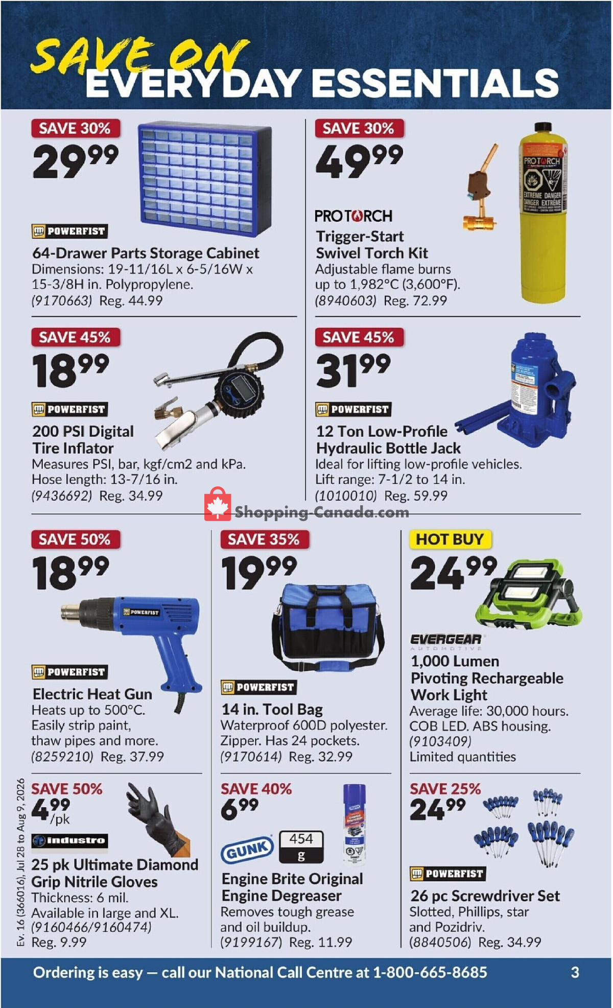 Princess Auto flyer from Tuesday July 28, 2026 to Sunday August 9, 2026 - page 58