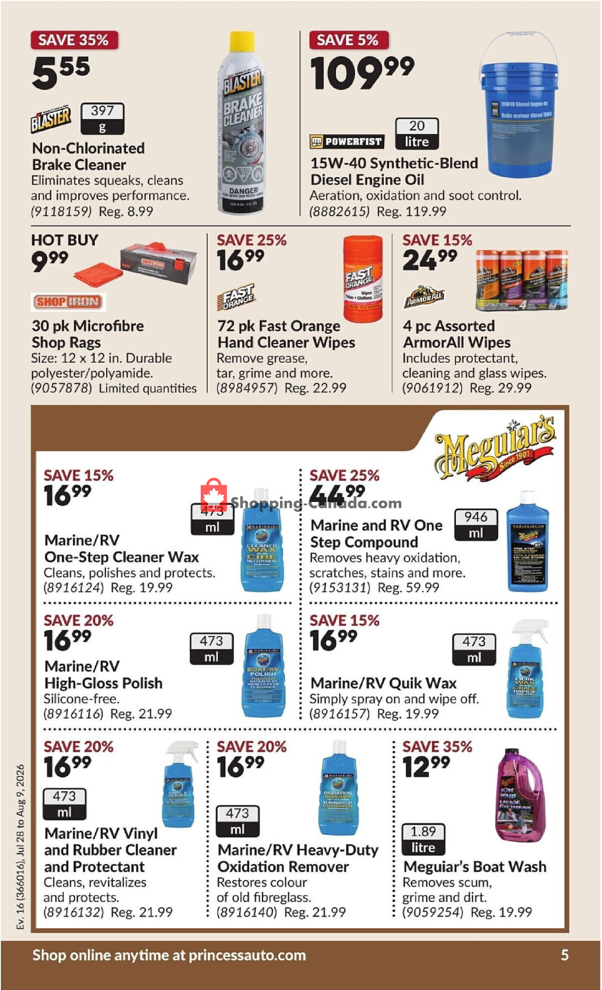 Princess Auto flyer from Tuesday July 28, 2026 to Sunday August 9, 2026 - page 90