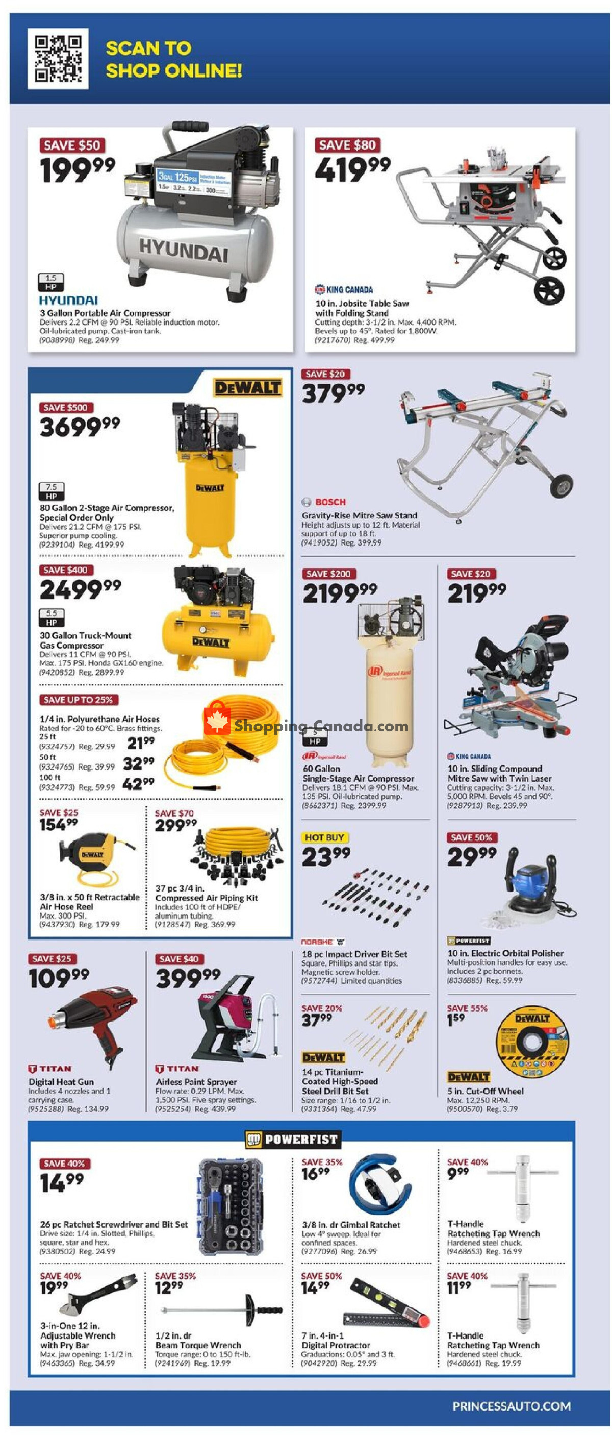 Princess Auto flyer from Tuesday July 7, 2026 to Sunday July 19, 2026 - page 2