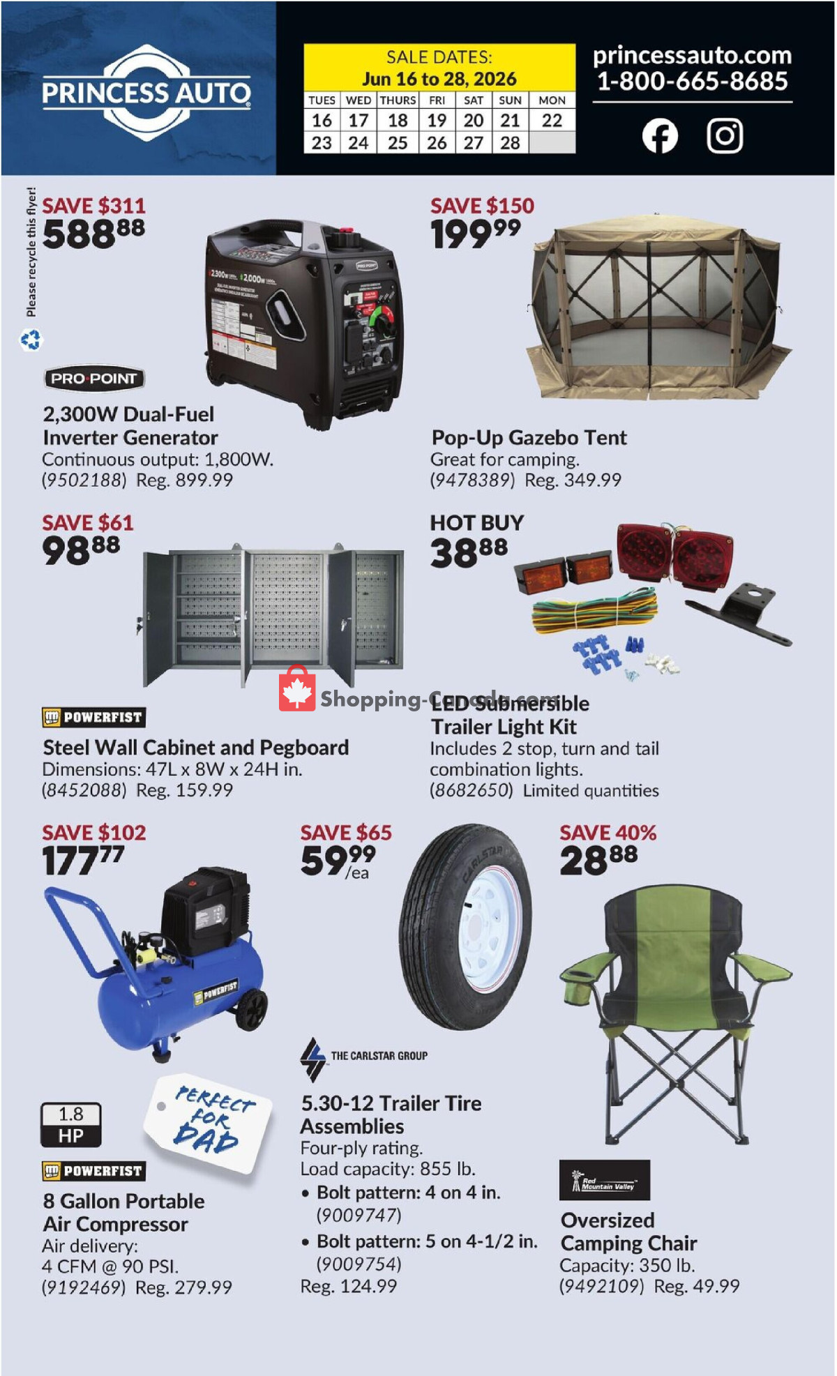Princess Auto flyer from Tuesday June 16, 2026 to Sunday June 28, 2026 - page 2