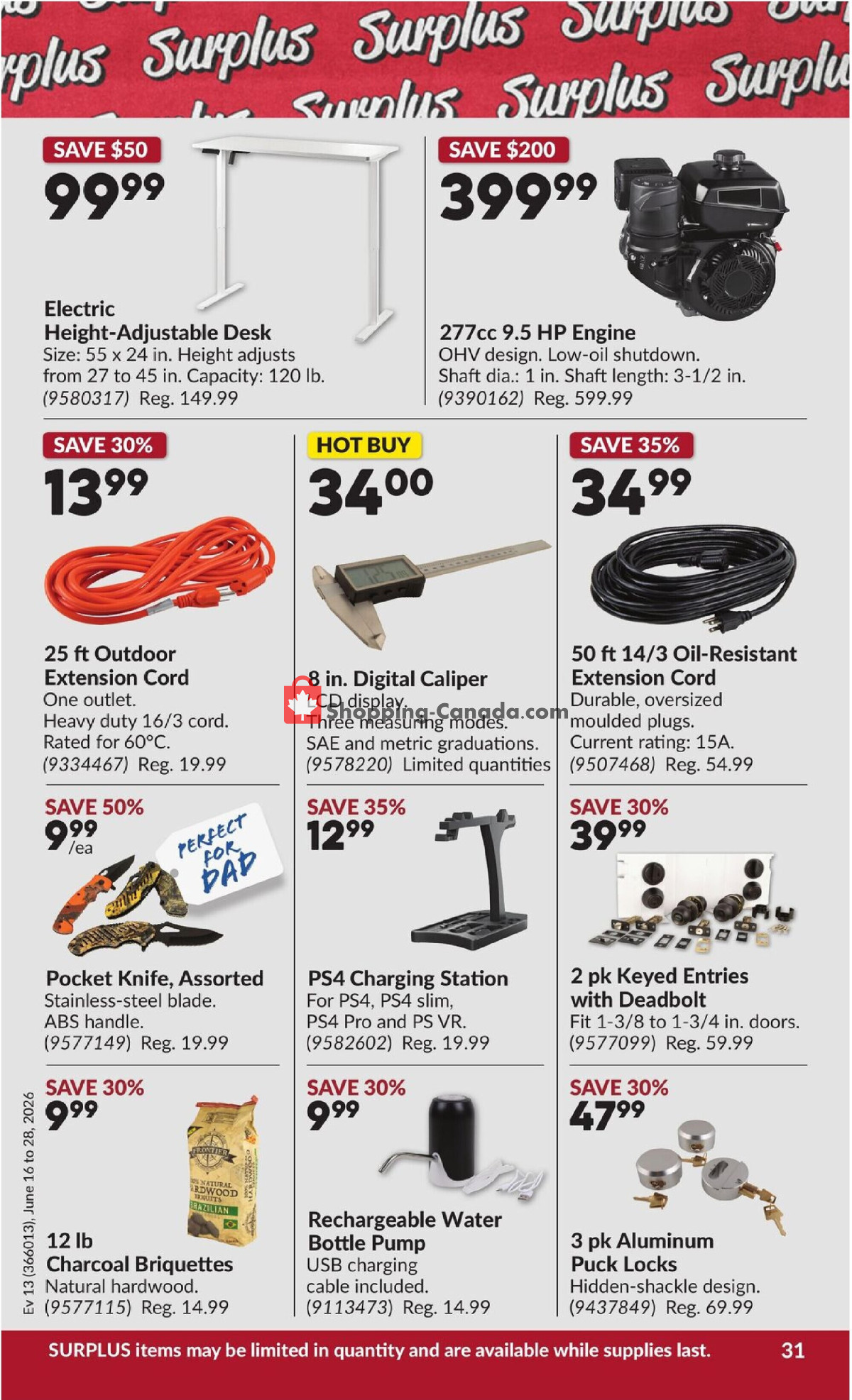 Princess Auto flyer from Tuesday June 16, 2026 to Sunday June 28, 2026 - page 35
