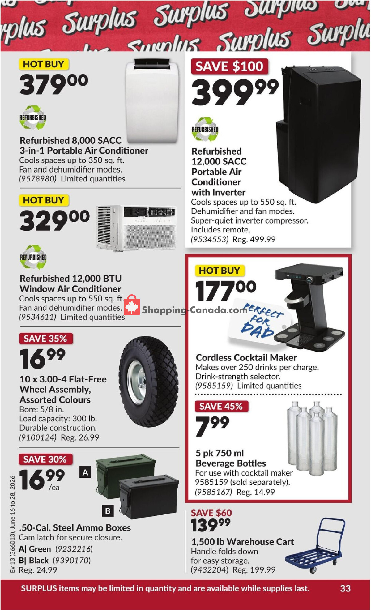 Princess Auto flyer from Tuesday June 16, 2026 to Sunday June 28, 2026 - page 37