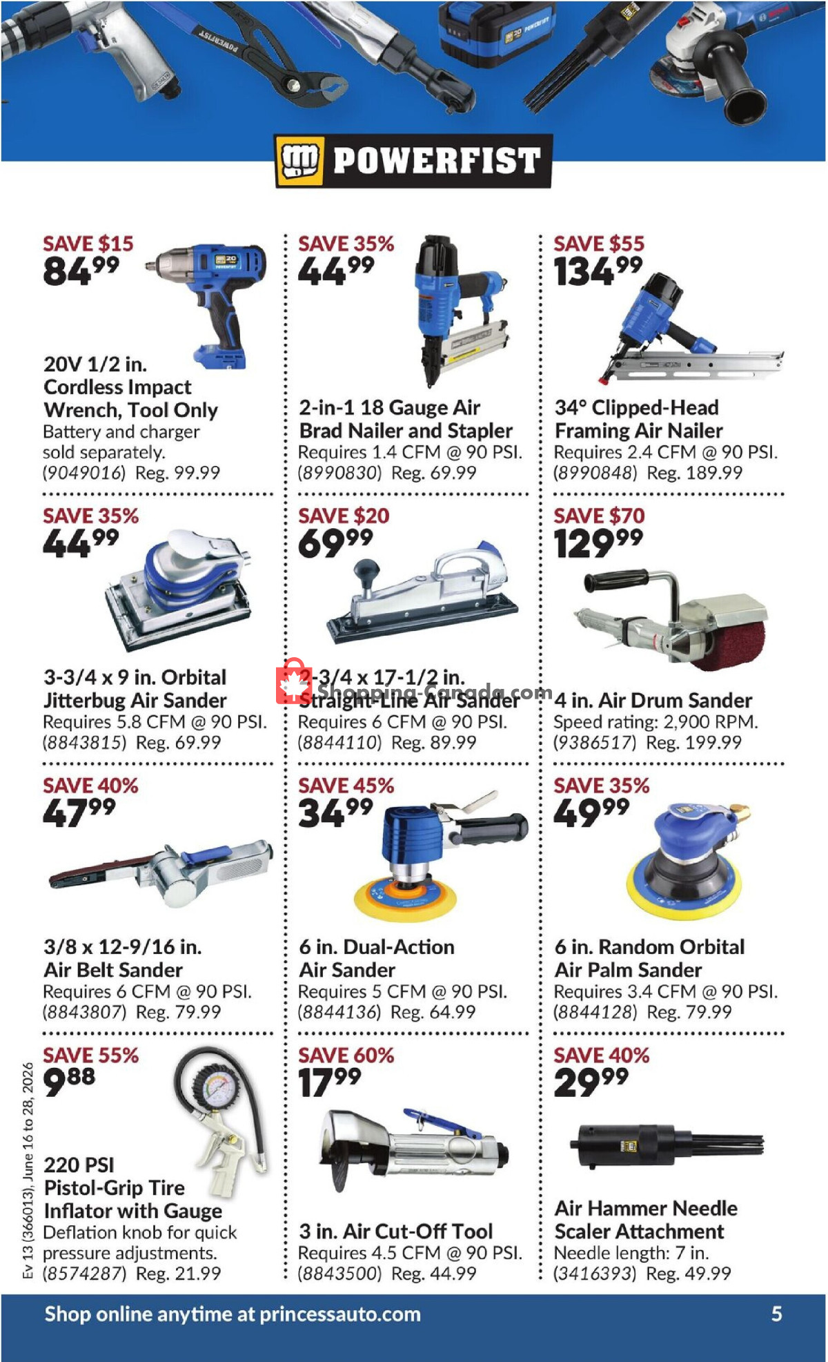 Princess Auto flyer from Tuesday June 16, 2026 to Sunday June 28, 2026 - page 9