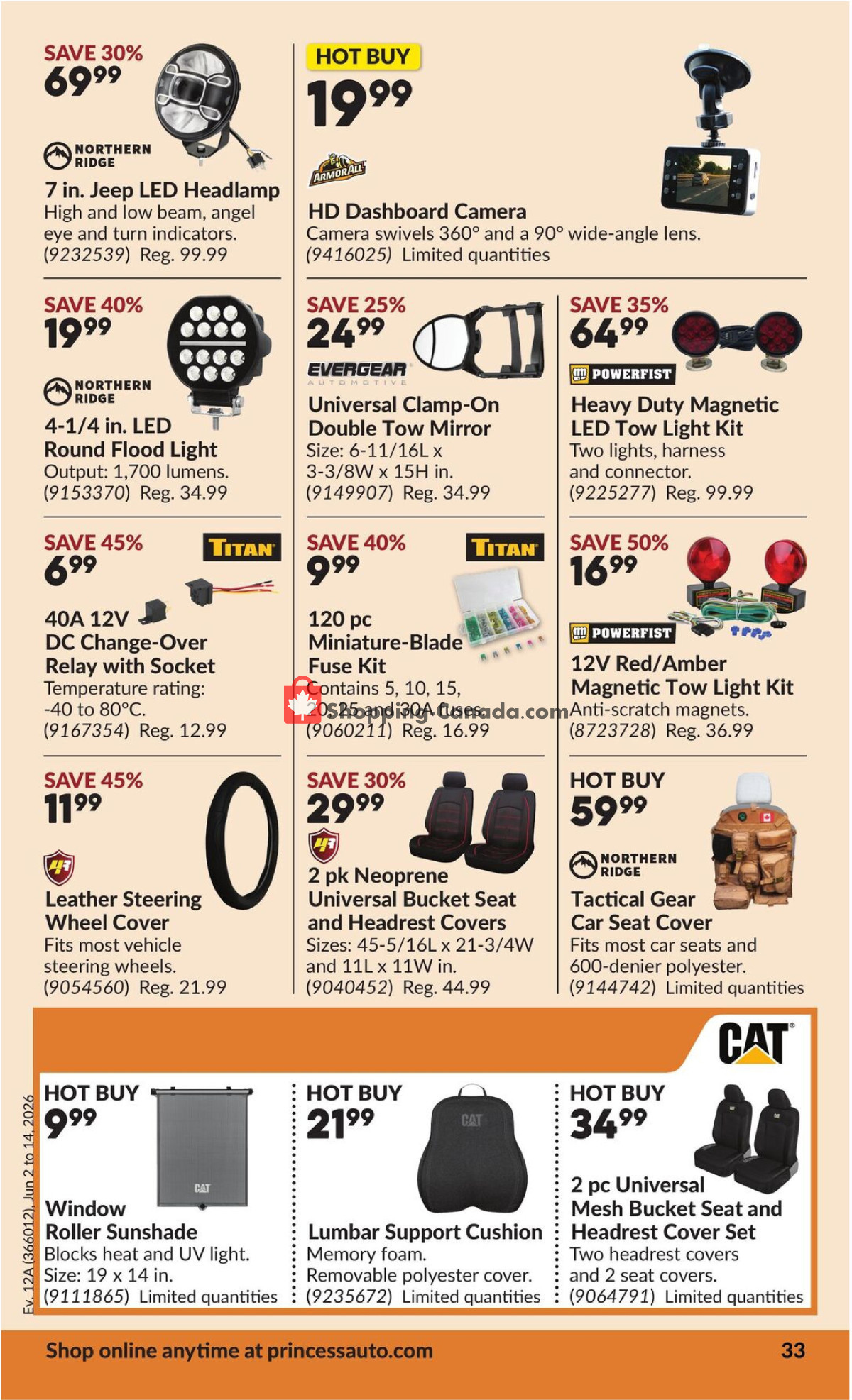 Princess Auto flyer from Tuesday June 2, 2026 to Sunday June 14, 2026 - page 34