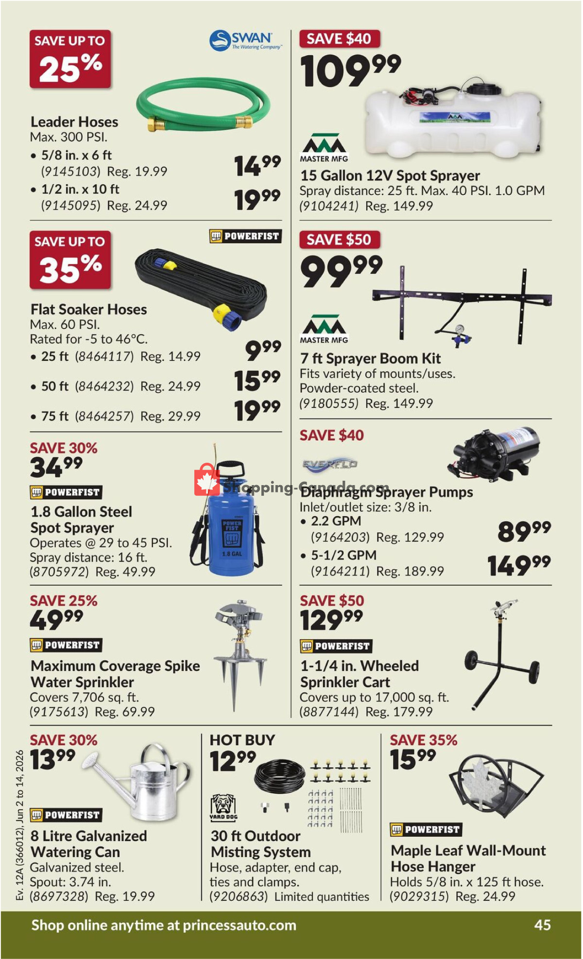 Princess Auto flyer from Tuesday June 2, 2026 to Sunday June 14, 2026 - page 46