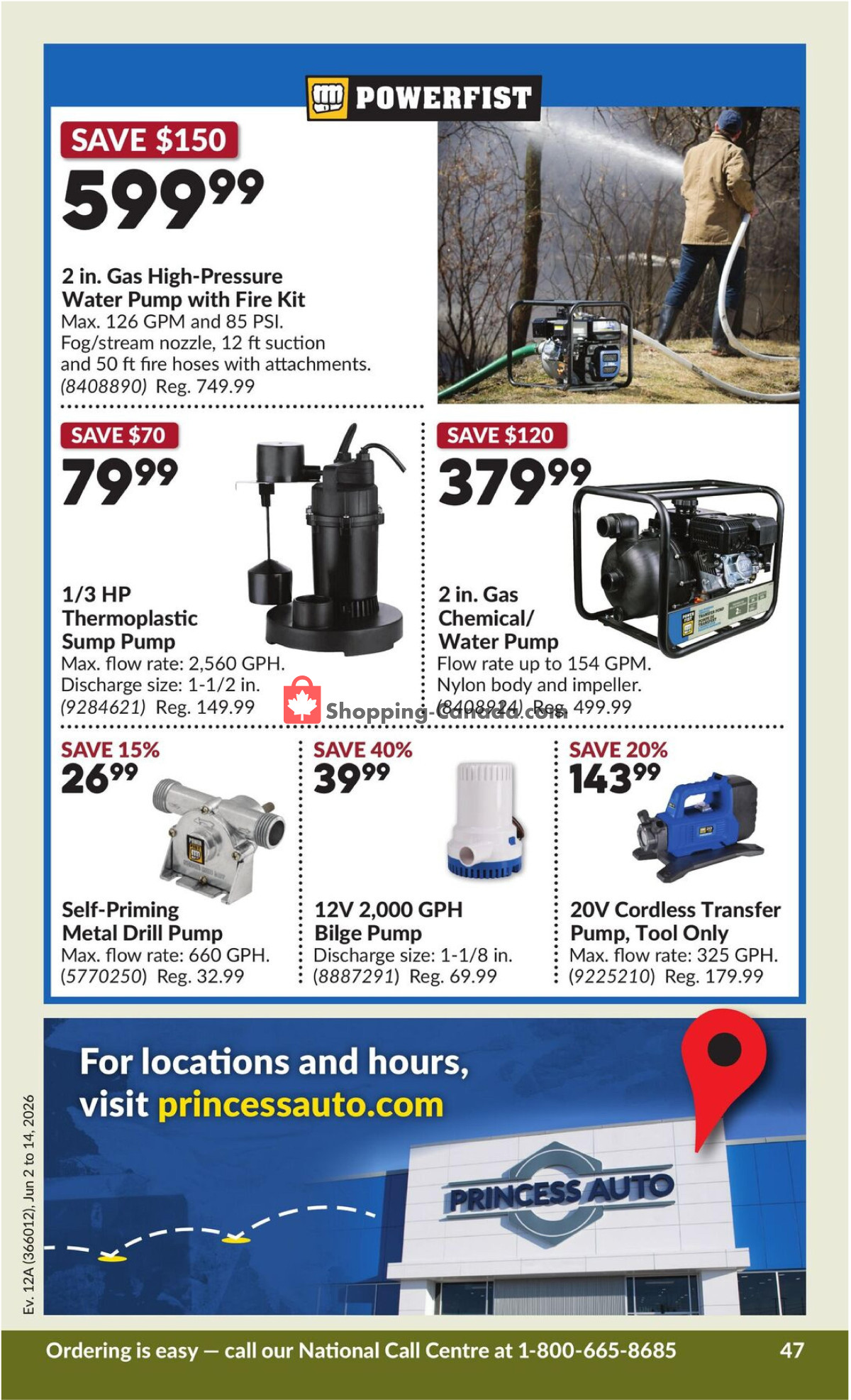Princess Auto flyer from Tuesday June 2, 2026 to Sunday June 14, 2026 - page 48