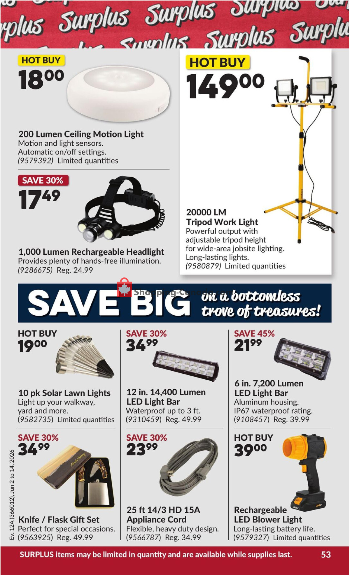 Princess Auto flyer from Tuesday June 2, 2026 to Sunday June 14, 2026 - page 54
