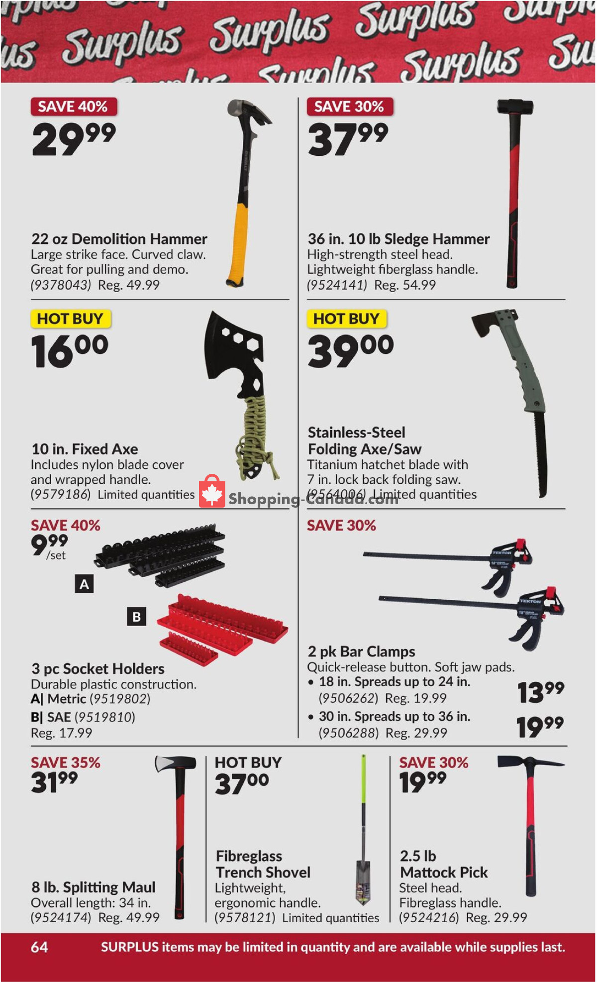Princess Auto flyer from Tuesday June 2, 2026 to Sunday June 14, 2026 - page 65