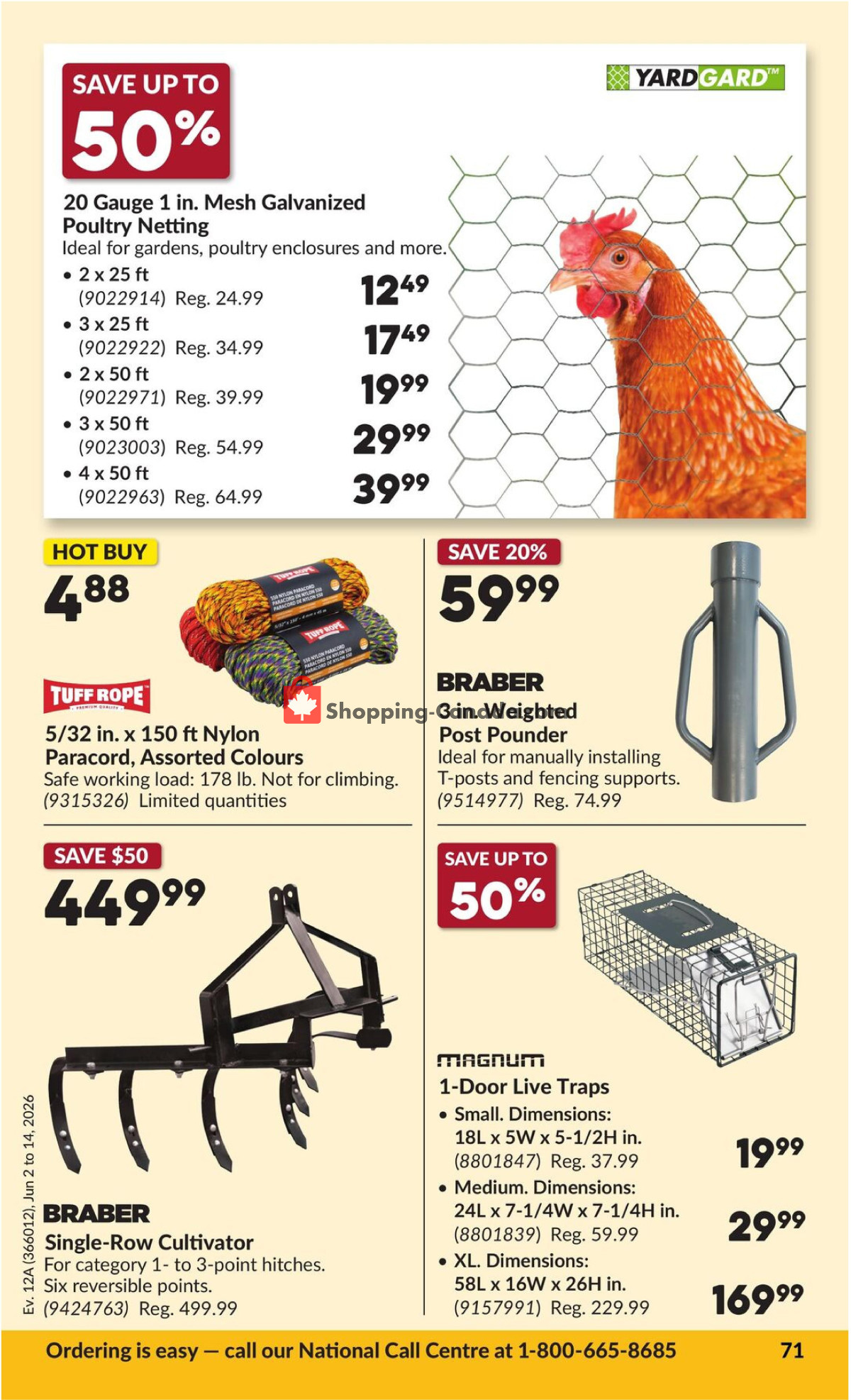 Princess Auto flyer from Tuesday June 2, 2026 to Sunday June 14, 2026 - page 72