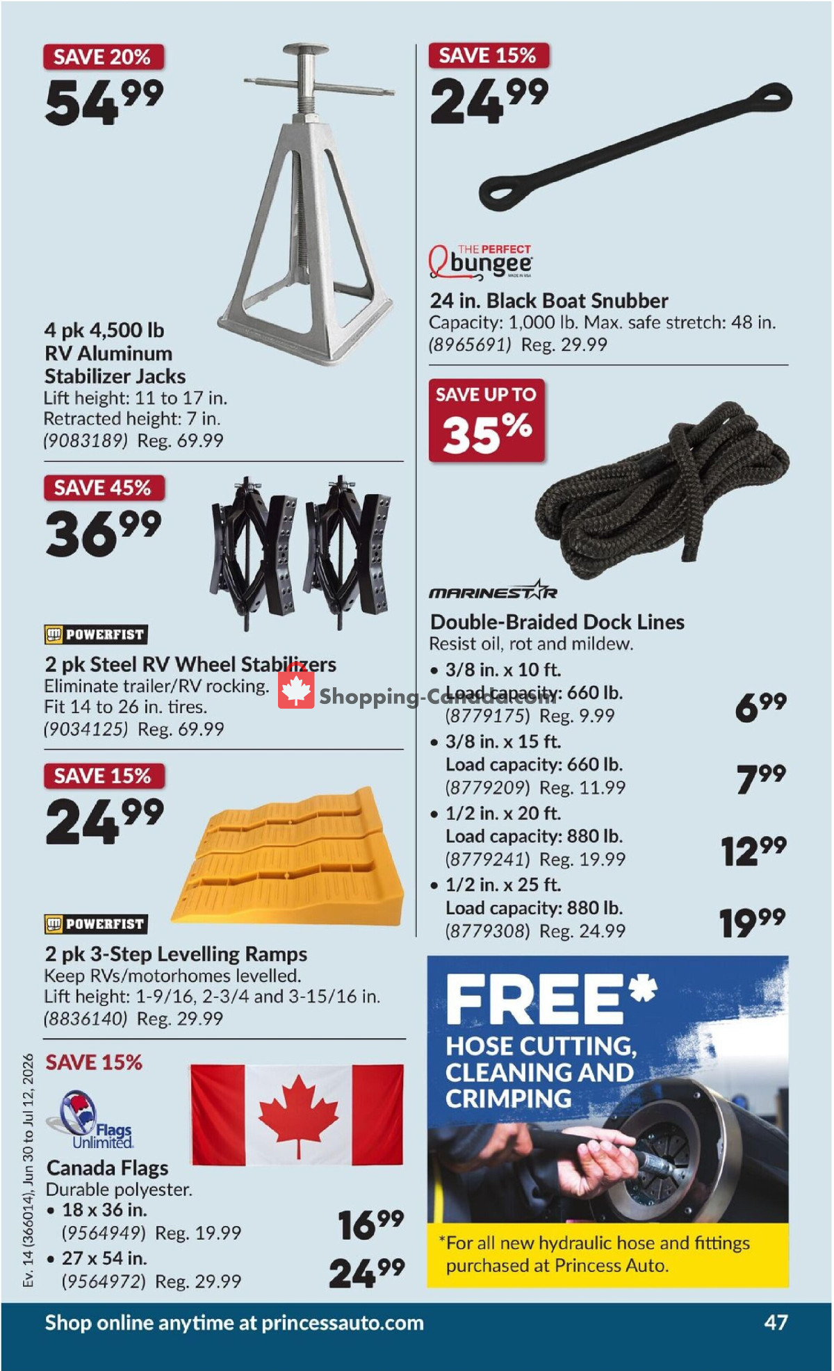 Princess Auto flyer from Tuesday June 30, 2026 to Sunday July 12, 2026 - page 52