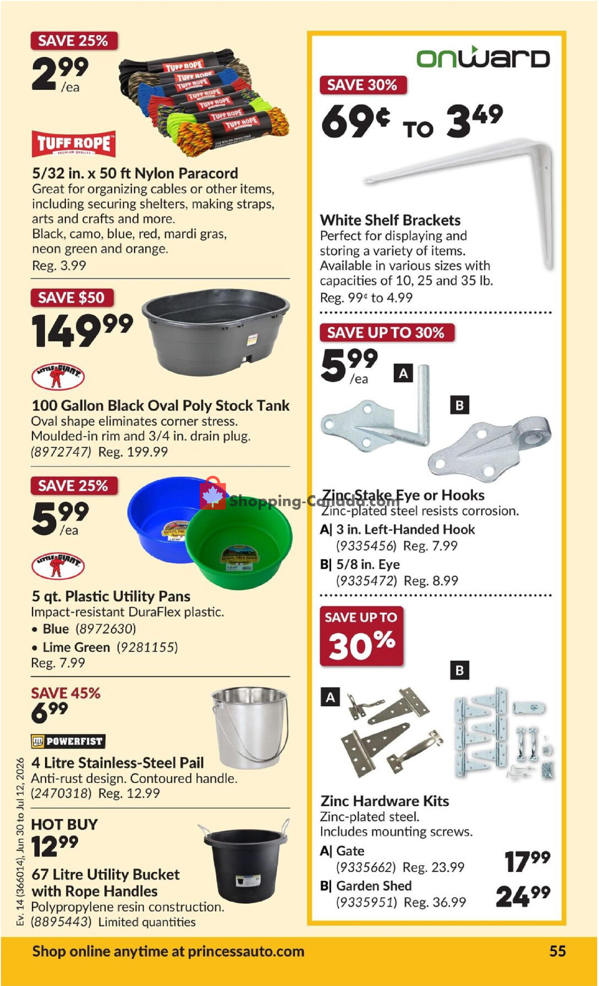 Princess Auto flyer from Tuesday June 30, 2026 to Sunday July 12, 2026 - page 60