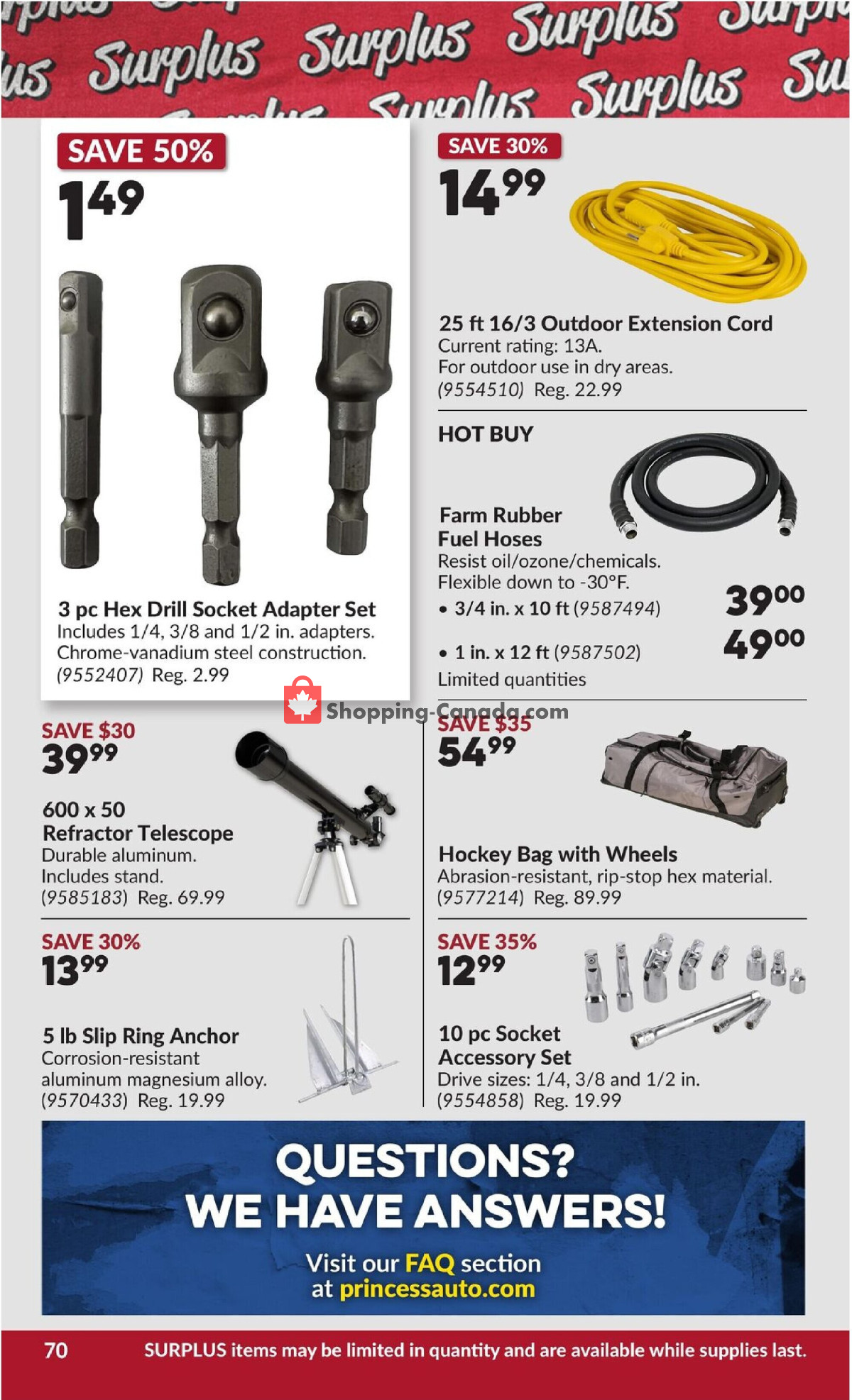 Princess Auto flyer from Tuesday June 30, 2026 to Sunday July 12, 2026 - page 75