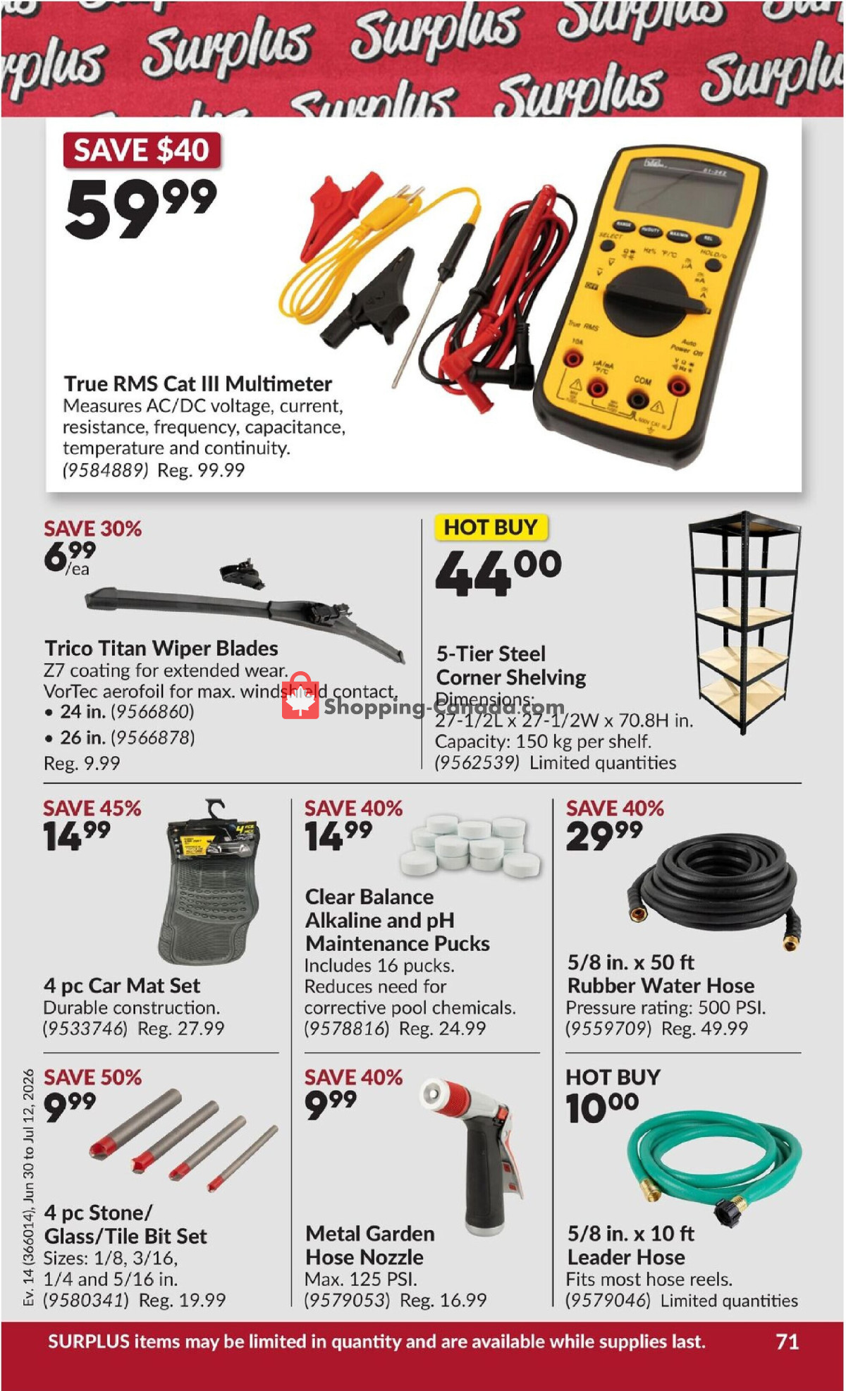 Princess Auto flyer from Tuesday June 30, 2026 to Sunday July 12, 2026 - page 76