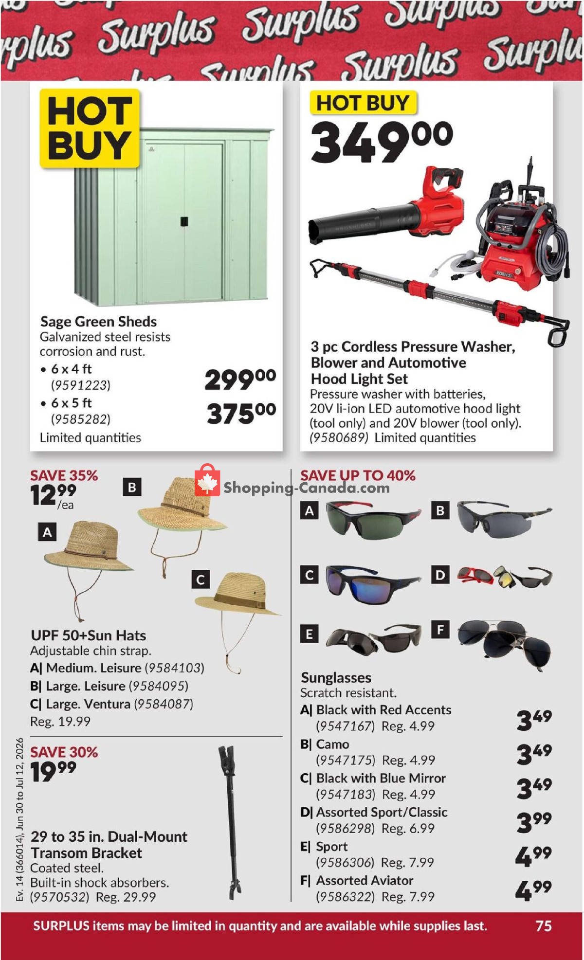 Princess Auto flyer from Tuesday June 30, 2026 to Sunday July 12, 2026 - page 80