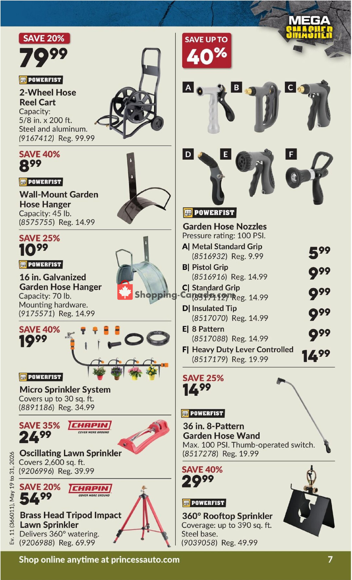Princess Auto flyer from Tuesday May 19, 2026 to Sunday May 31, 2026 - page 11