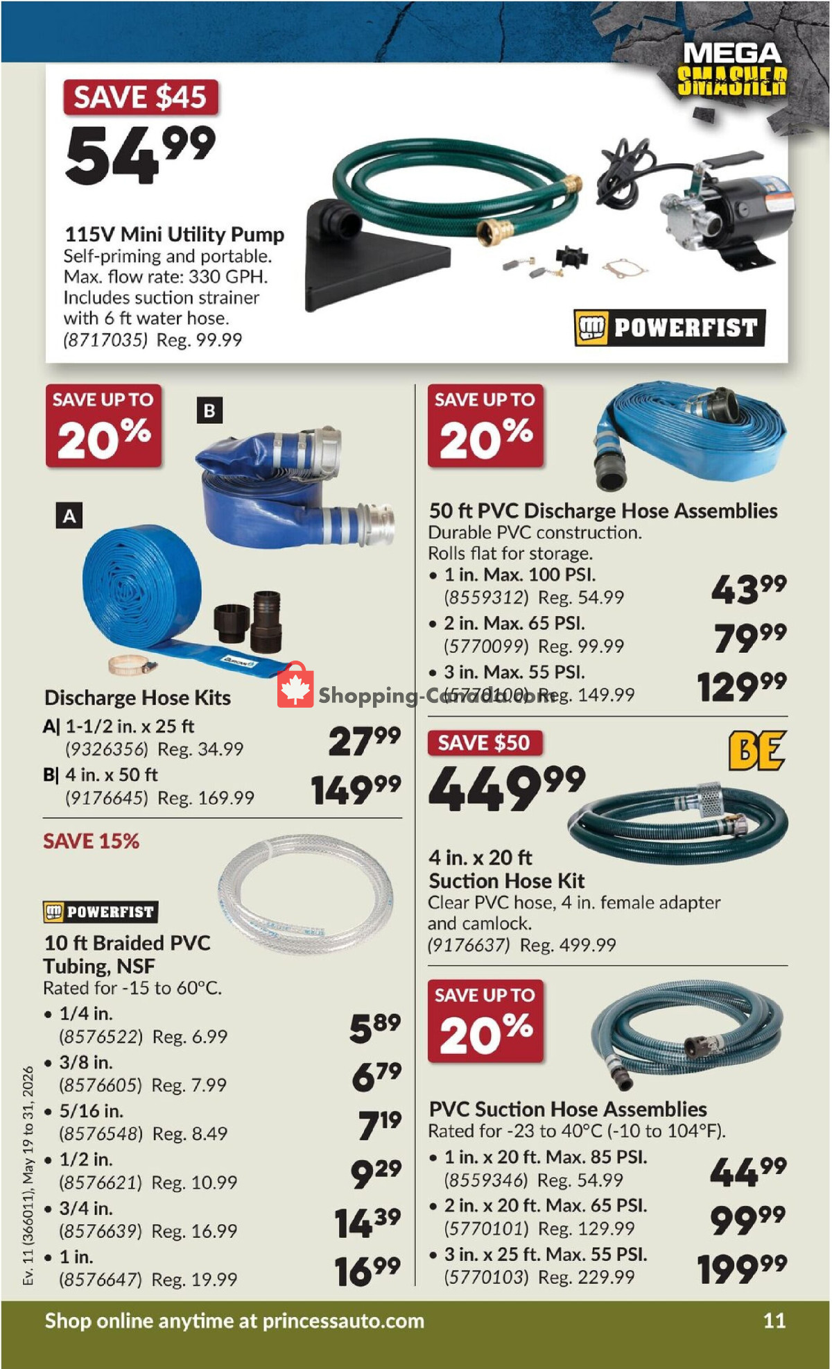 Princess Auto flyer from Tuesday May 19, 2026 to Sunday May 31, 2026 - page 15