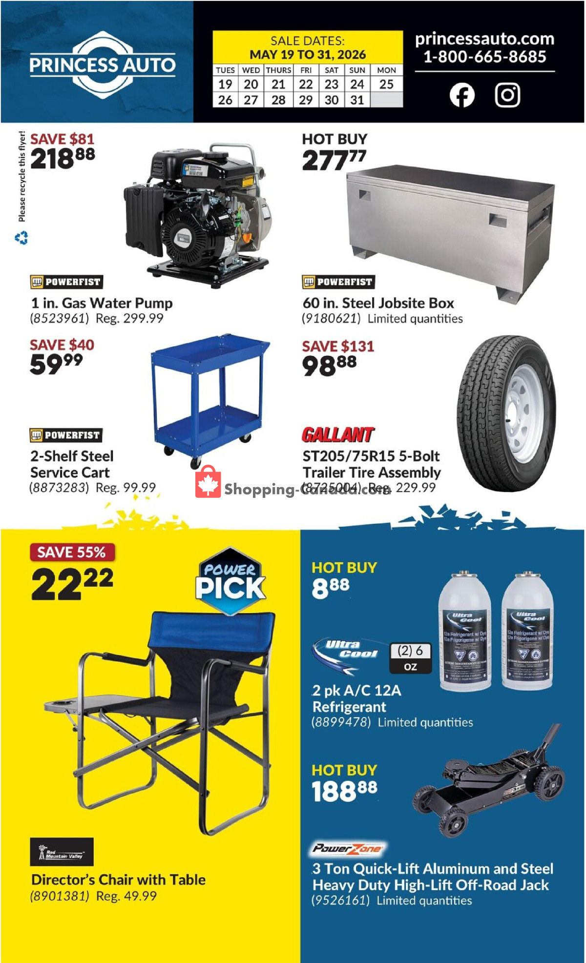 Princess Auto flyer from Tuesday May 19, 2026 to Sunday May 31, 2026 - page 2
