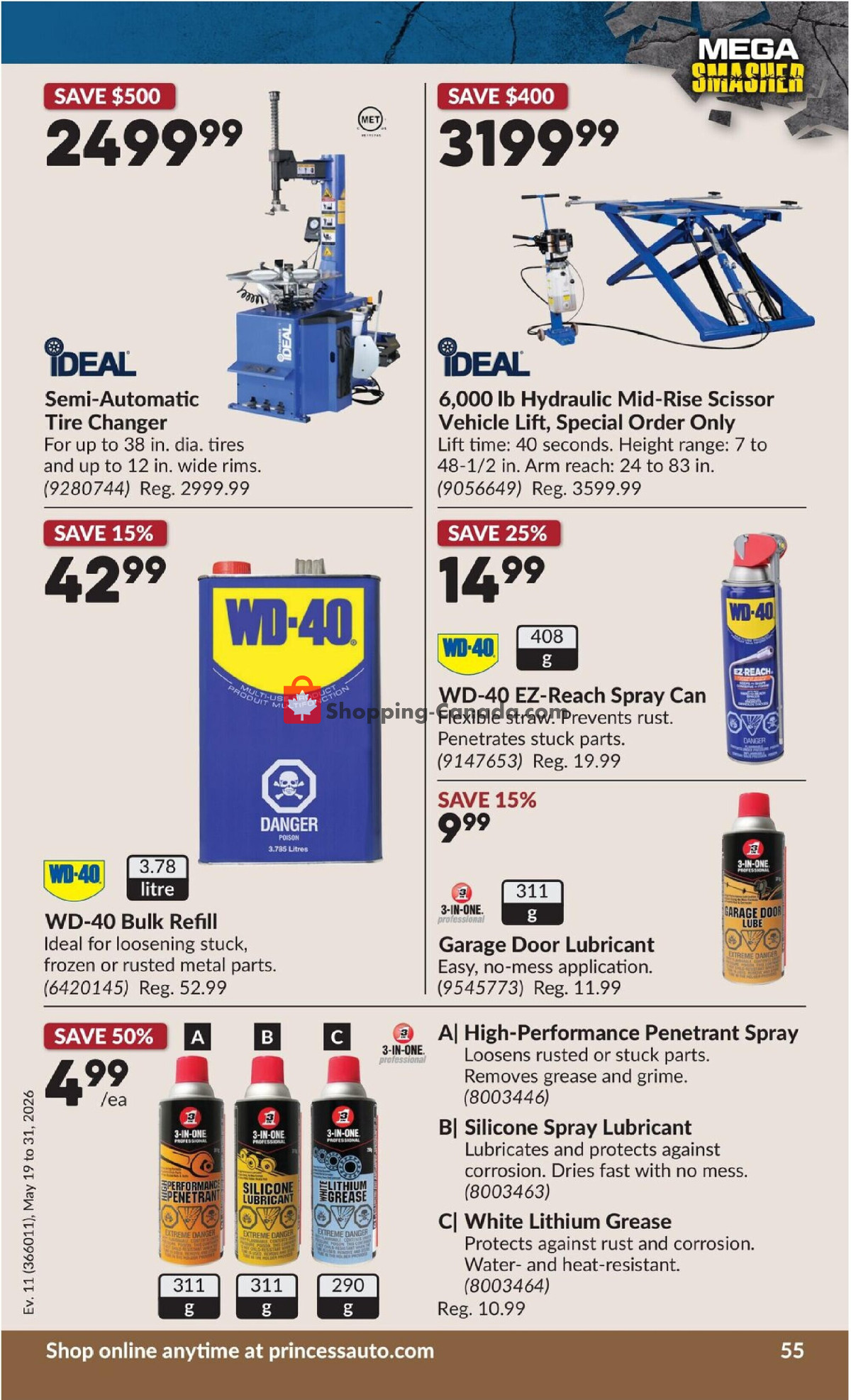 Princess Auto flyer from Tuesday May 19, 2026 to Sunday May 31, 2026 - page 60