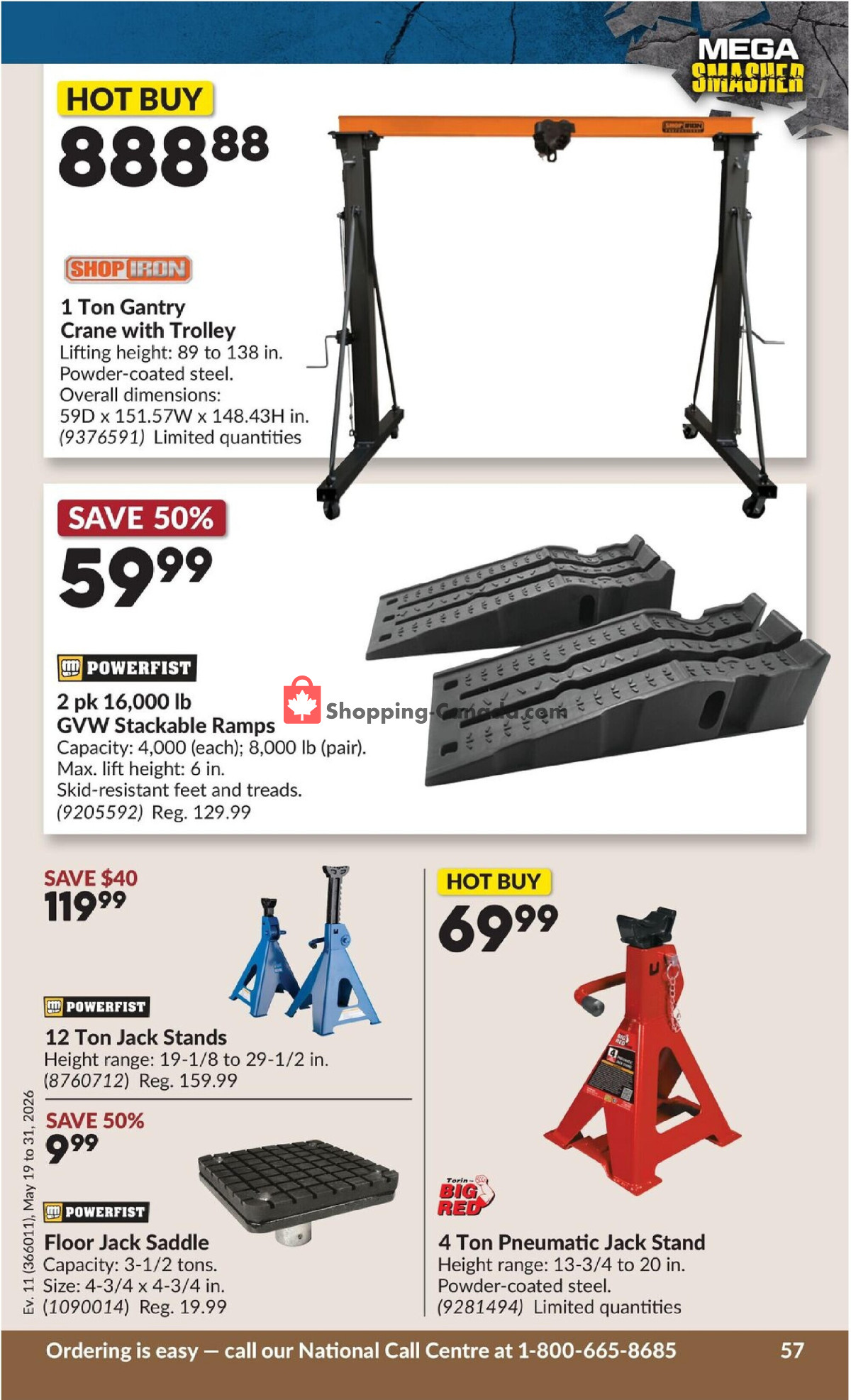 Princess Auto flyer from Tuesday May 19, 2026 to Sunday May 31, 2026 - page 62