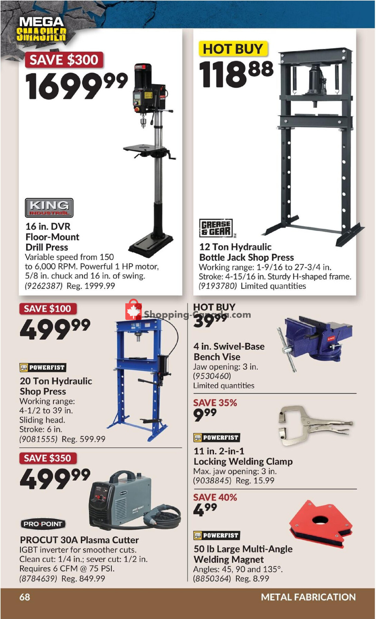 Princess Auto flyer from Tuesday May 19, 2026 to Sunday May 31, 2026 - page 73