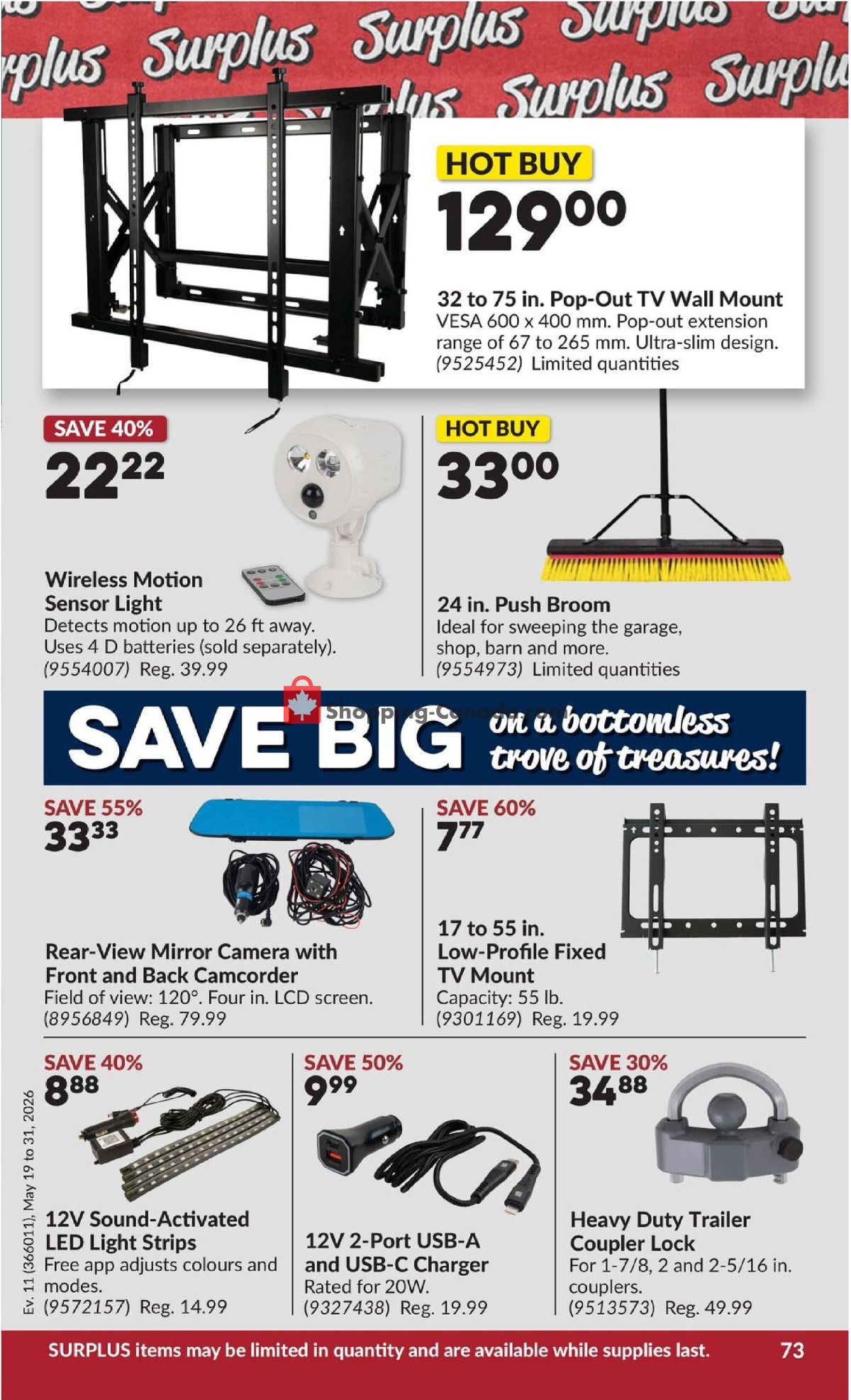 Princess Auto flyer from Tuesday May 19, 2026 to Sunday May 31, 2026 - page 79