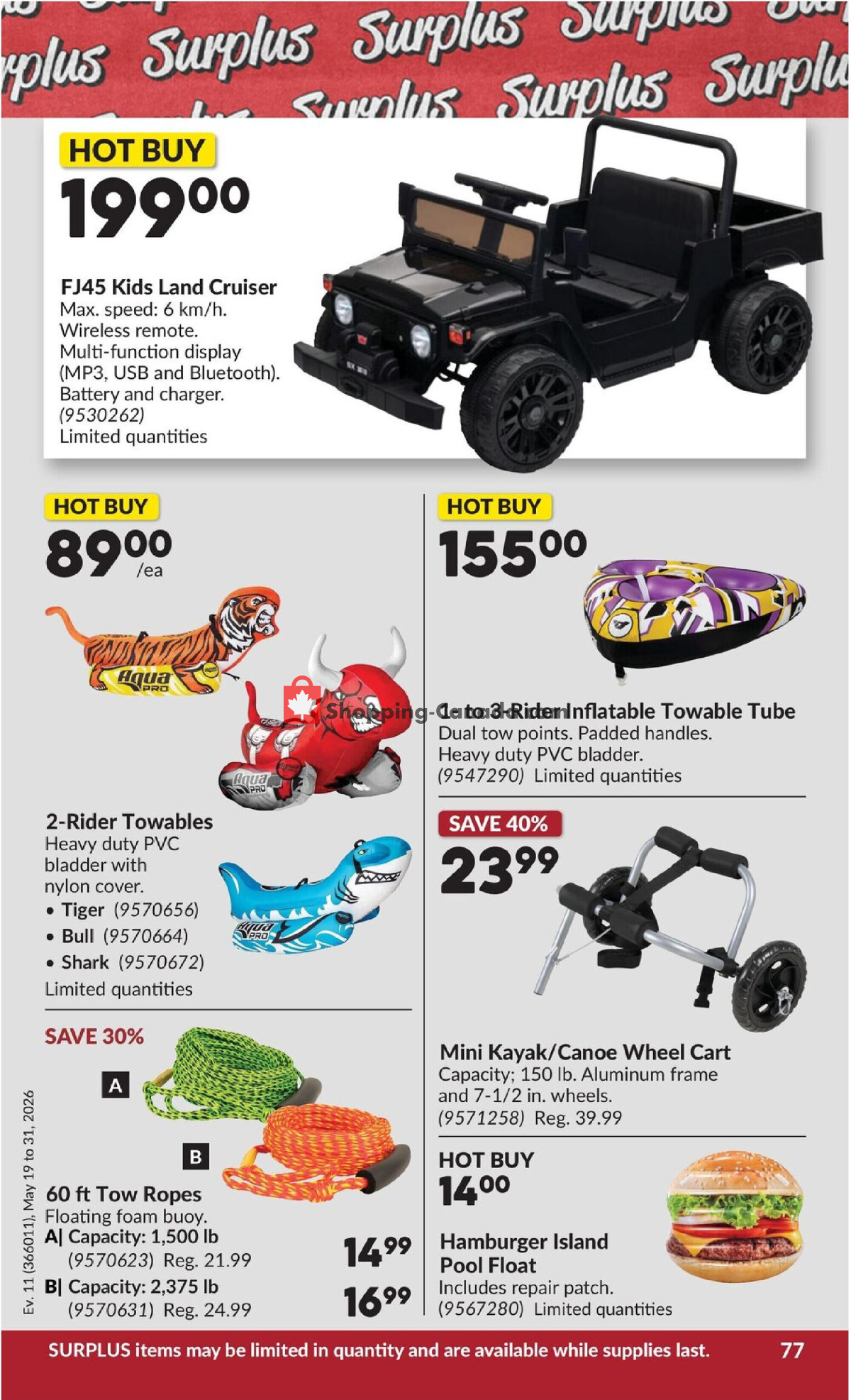 Princess Auto flyer from Tuesday May 19, 2026 to Sunday May 31, 2026 - page 83