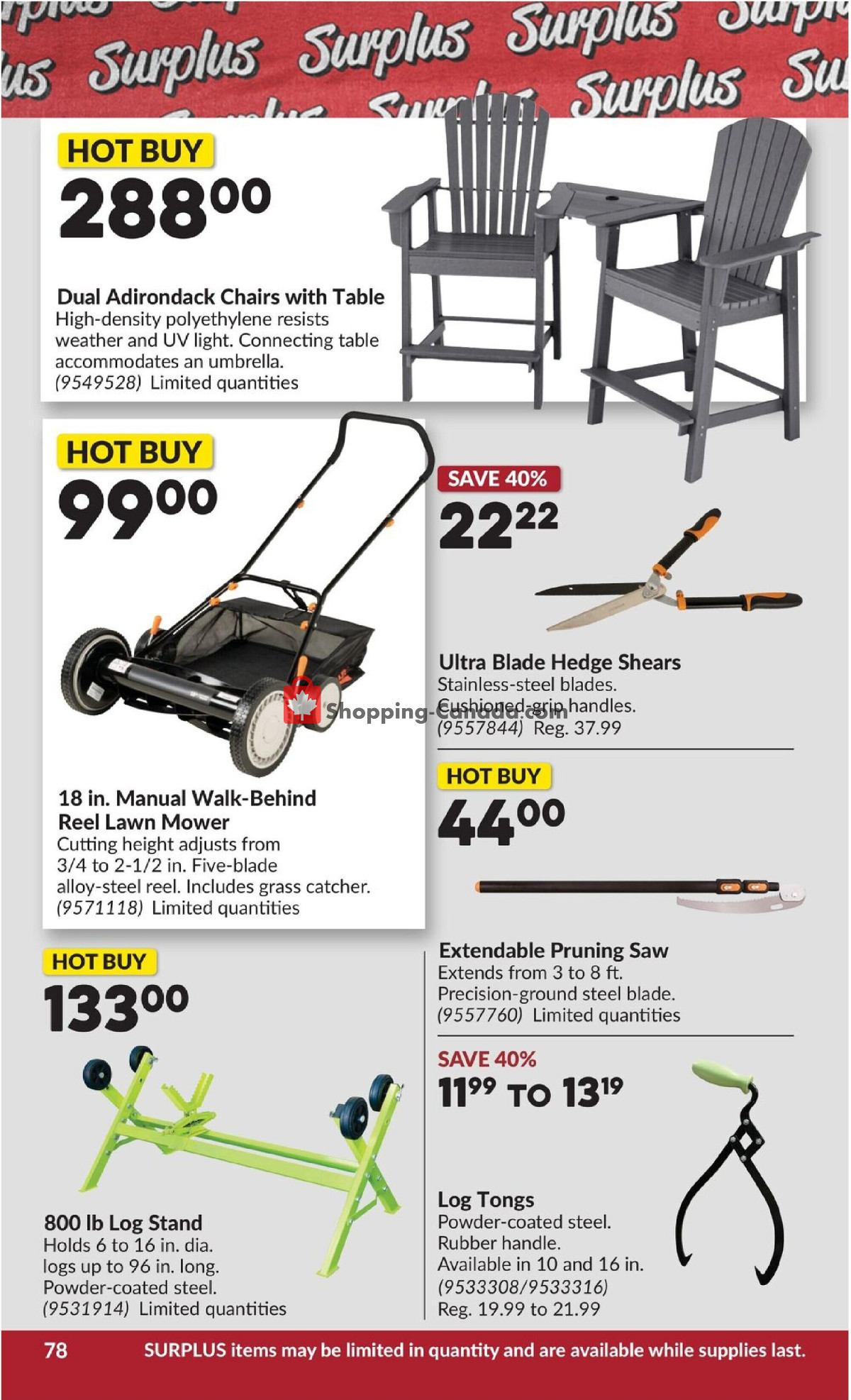Princess Auto flyer from Tuesday May 19, 2026 to Sunday May 31, 2026 - page 84