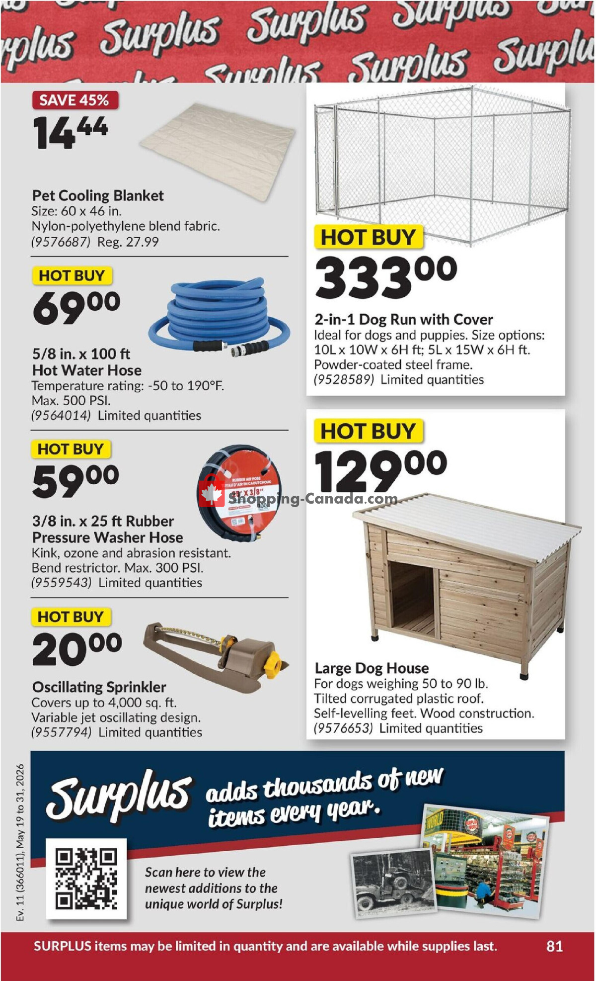 Princess Auto flyer from Tuesday May 19, 2026 to Sunday May 31, 2026 - page 87