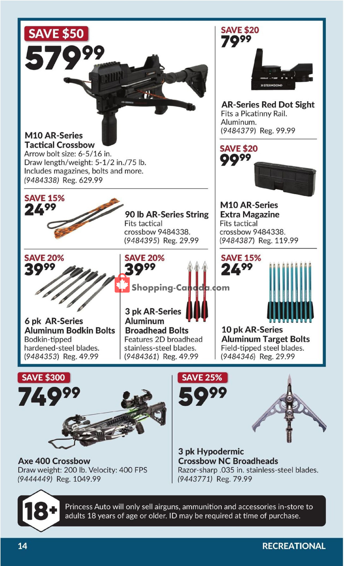 Princess Auto flyer from Tuesday May 5, 2026 to Sunday May 17, 2026 - page 20