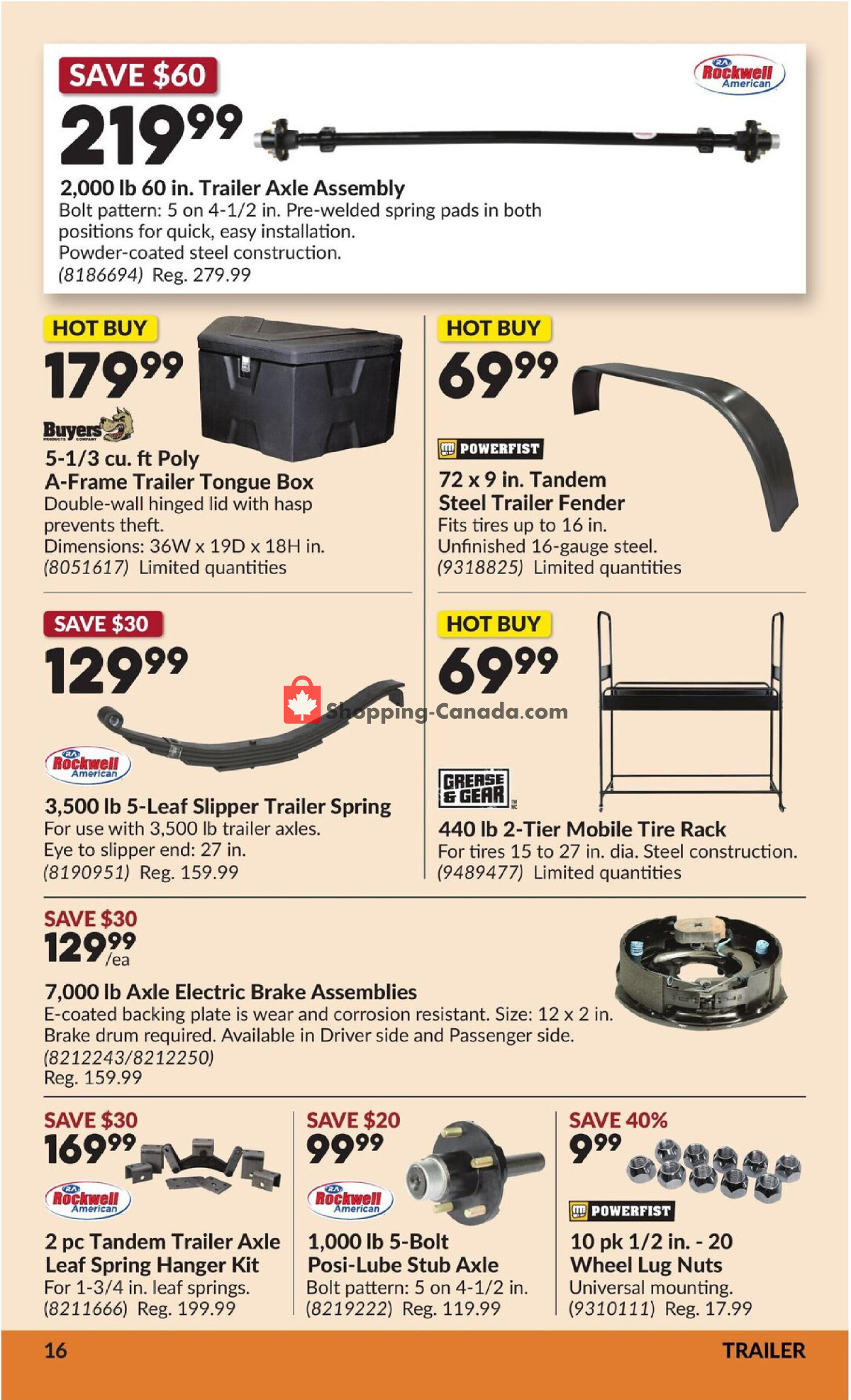 Princess Auto flyer from Tuesday May 5, 2026 to Sunday May 17, 2026 - page 22