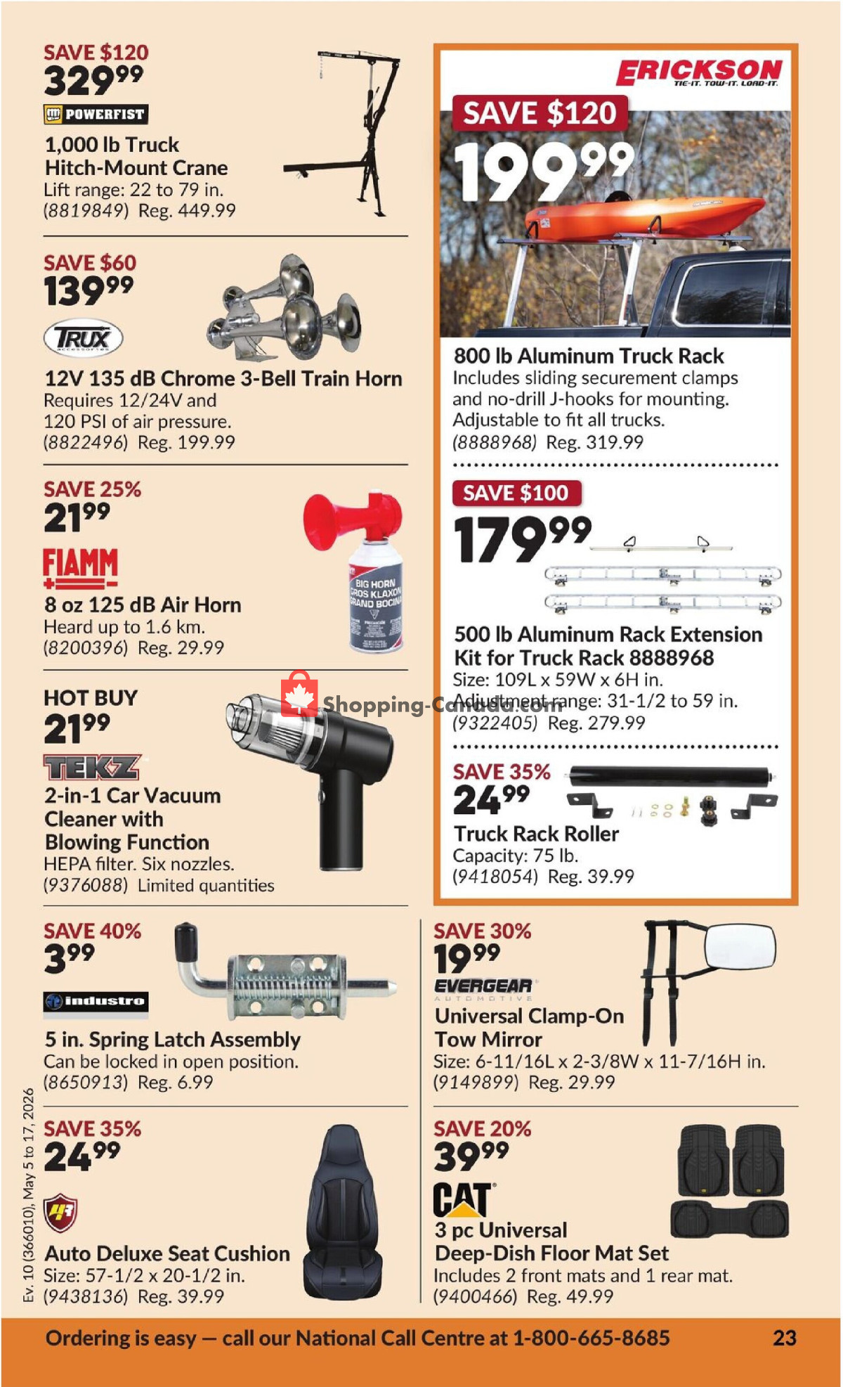 Princess Auto flyer from Tuesday May 5, 2026 to Sunday May 17, 2026 - page 29