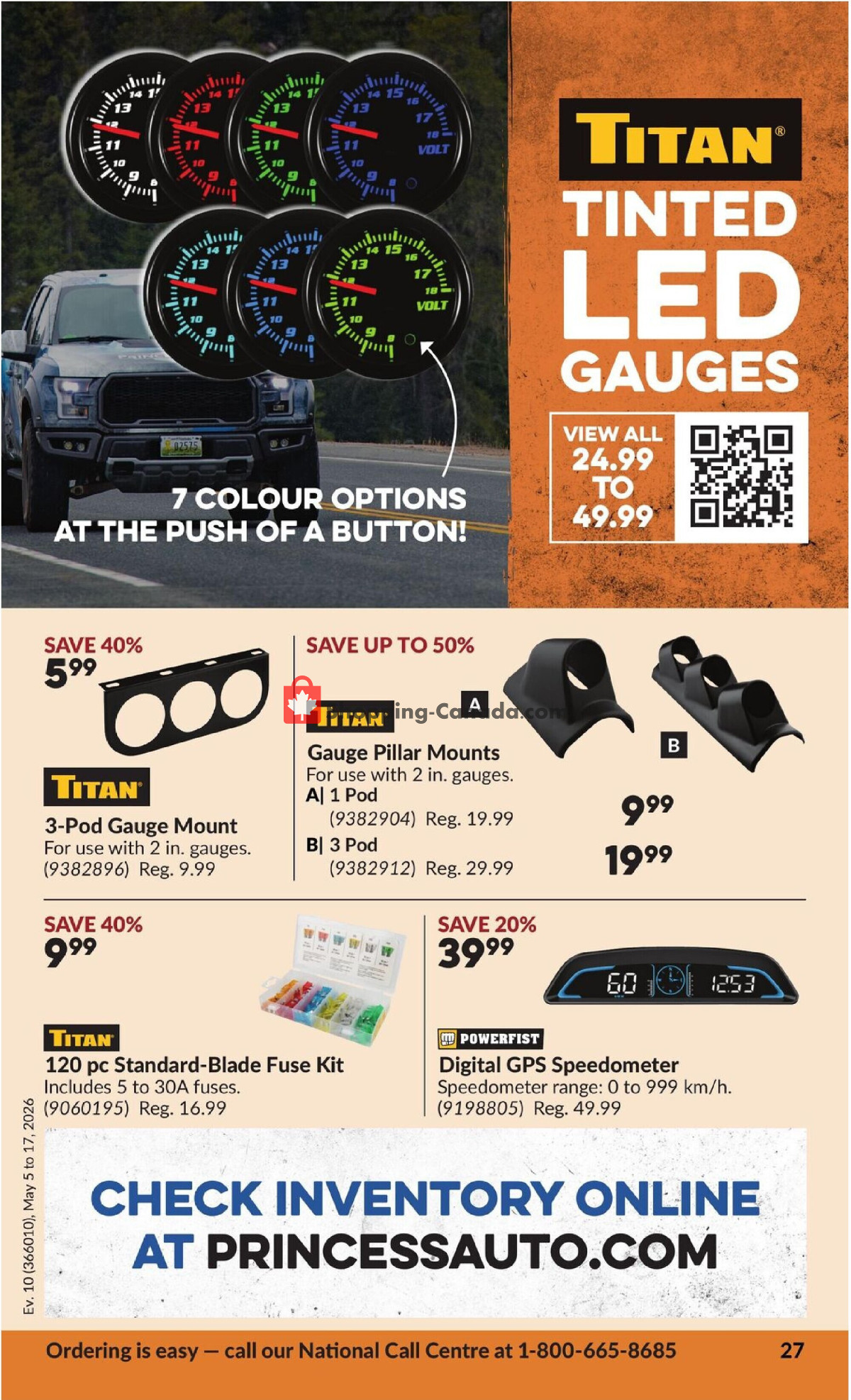 Princess Auto flyer from Tuesday May 5, 2026 to Sunday May 17, 2026 - page 33