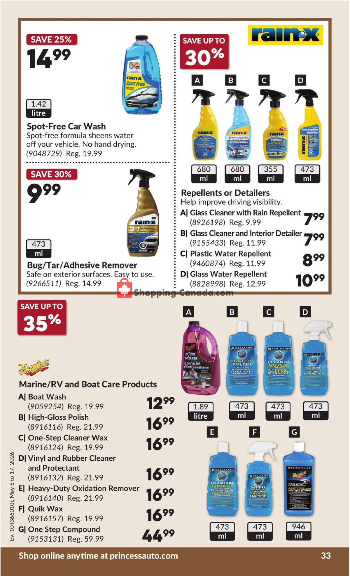 Princess Auto flyer from Tuesday May 5, 2026 to Sunday May 17, 2026 - page 39