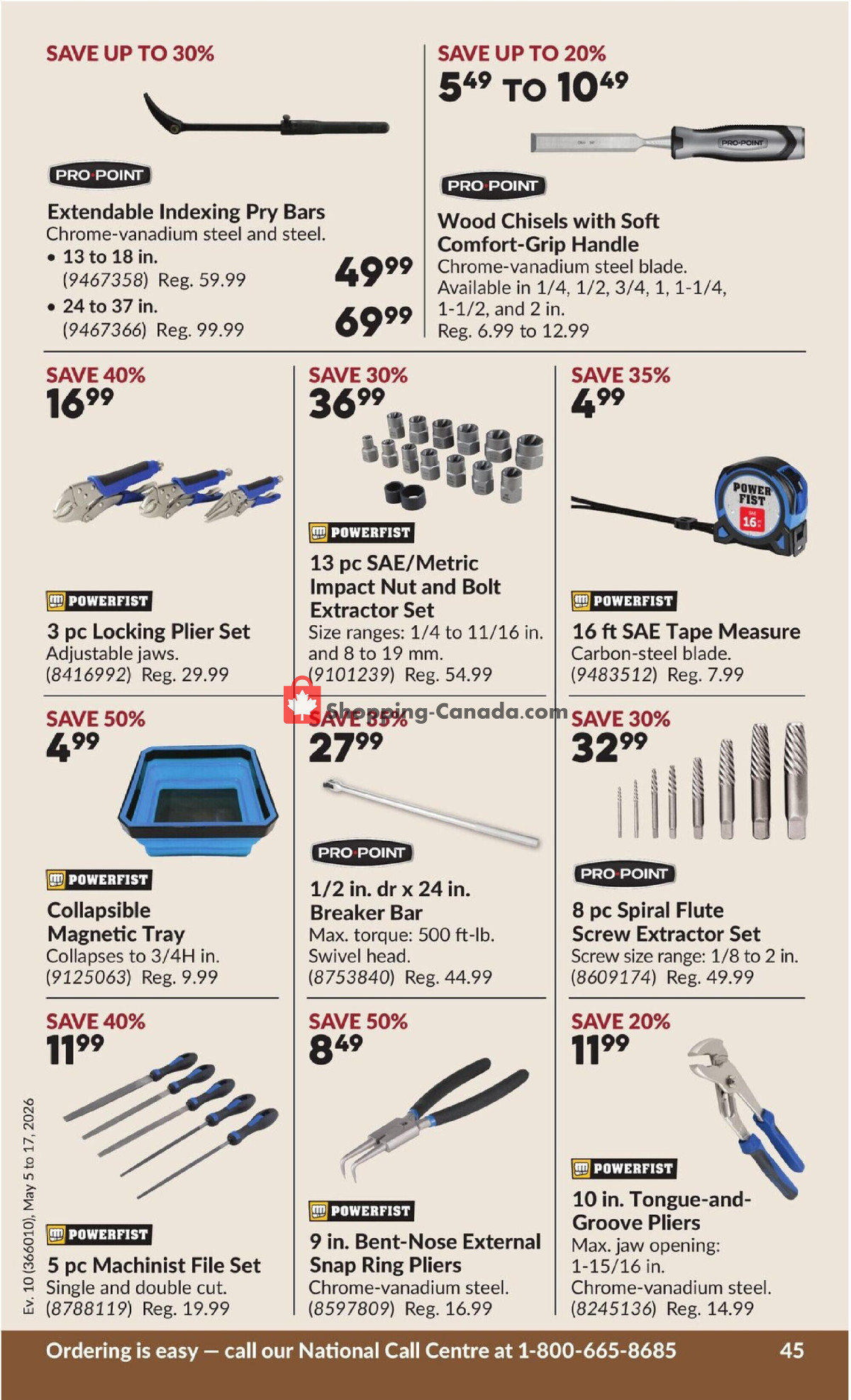 Princess Auto flyer from Tuesday May 5, 2026 to Sunday May 17, 2026 - page 51