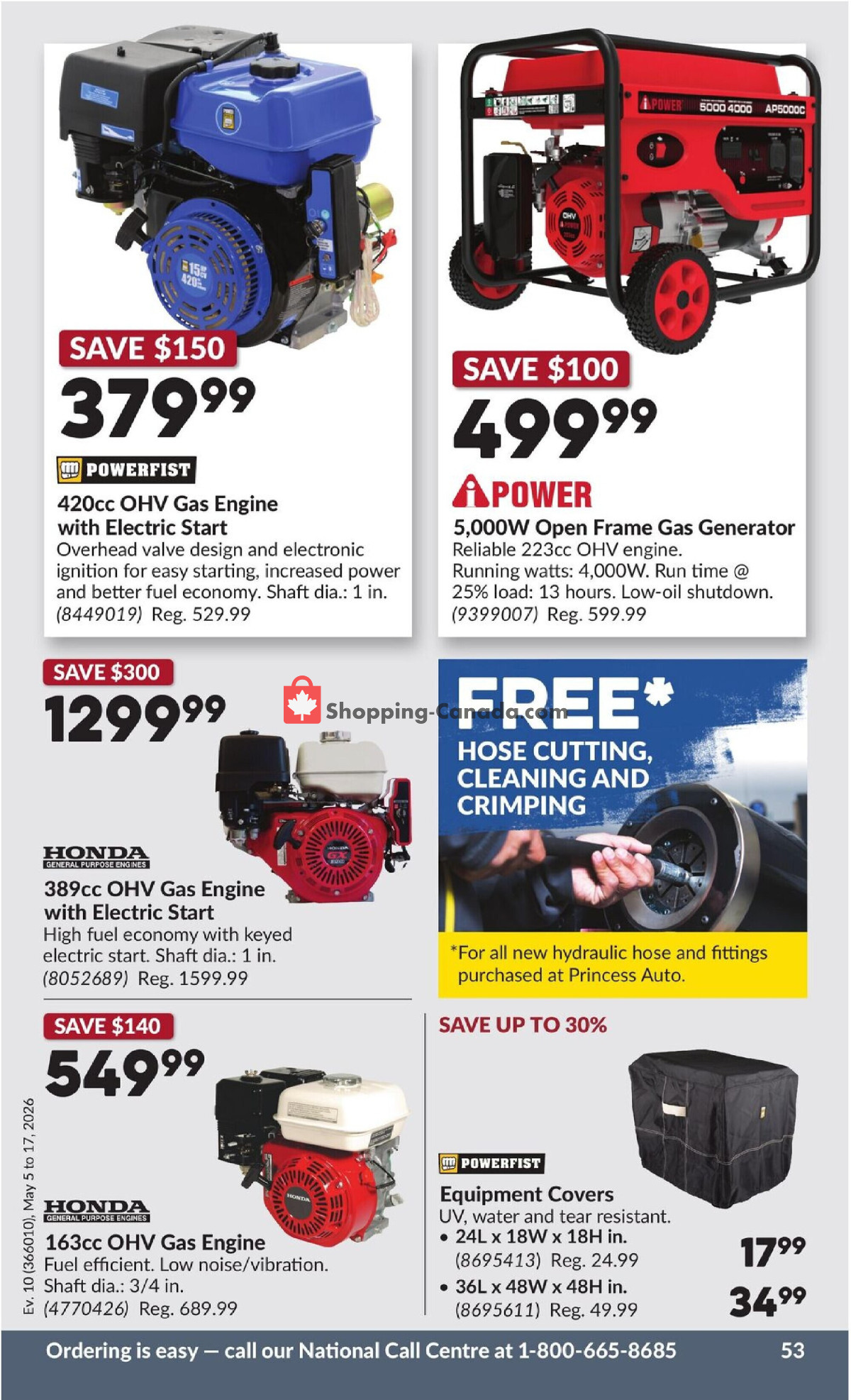 Princess Auto flyer from Tuesday May 5, 2026 to Sunday May 17, 2026 - page 59