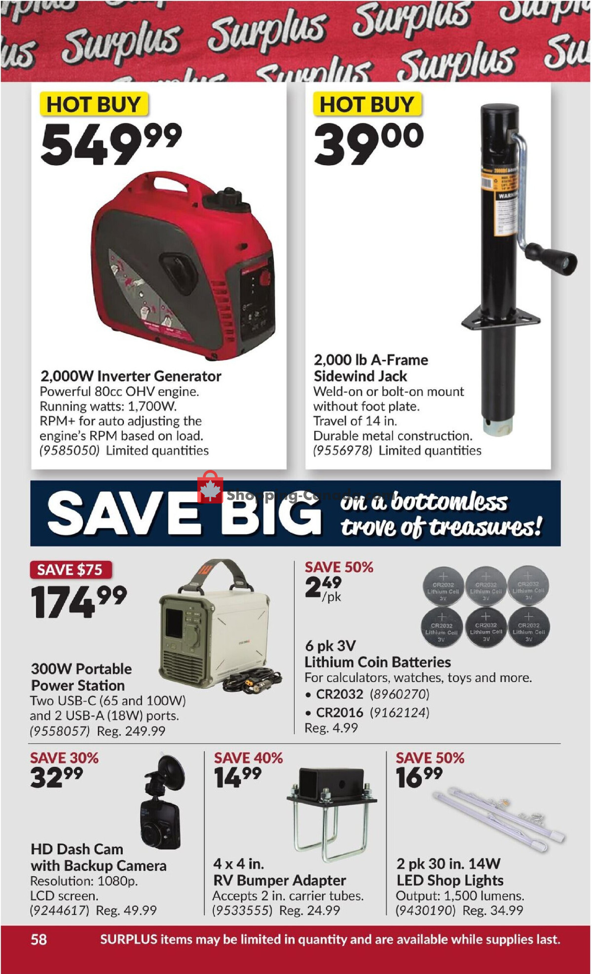 Princess Auto flyer from Tuesday May 5, 2026 to Sunday May 17, 2026 - page 64