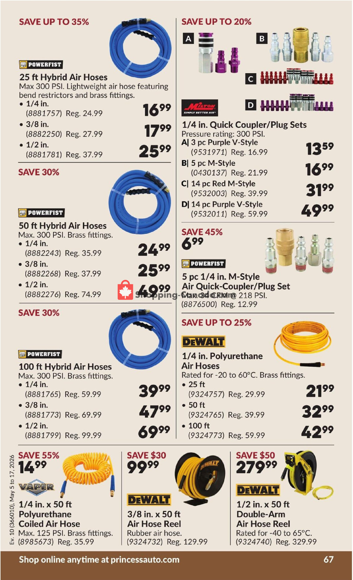 Princess Auto flyer from Tuesday May 5, 2026 to Sunday May 17, 2026 - page 73