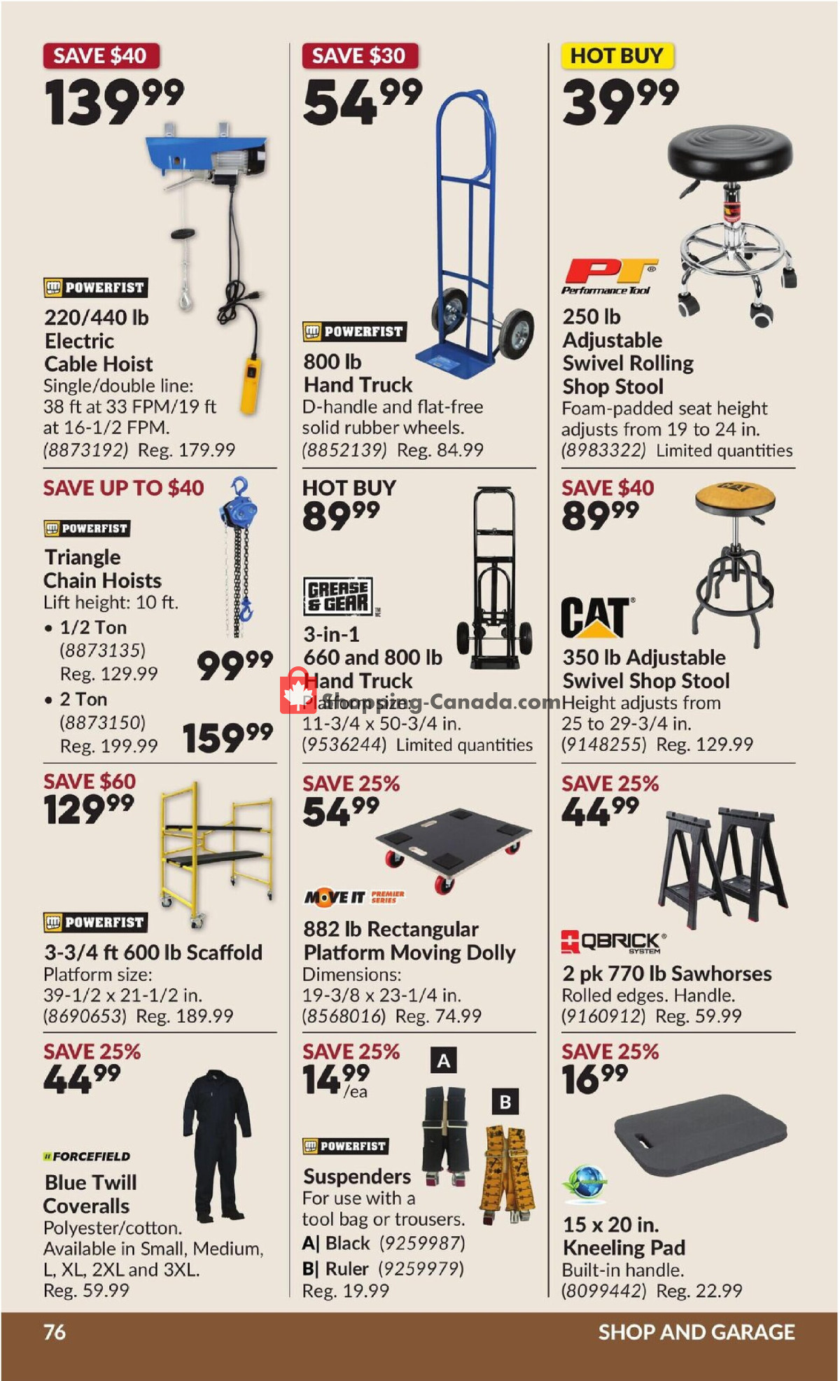 Princess Auto flyer from Tuesday May 5, 2026 to Sunday May 17, 2026 - page 82