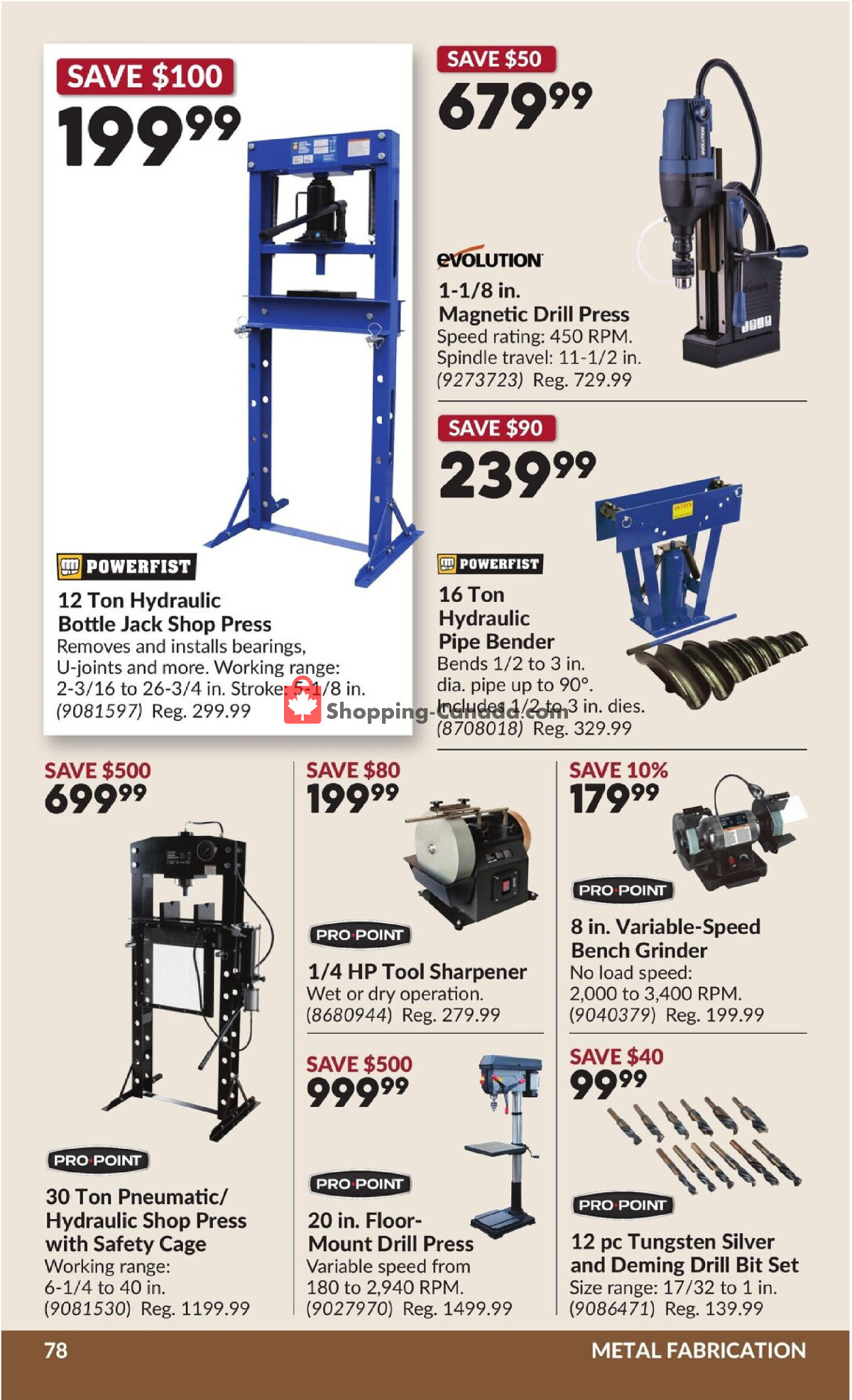 Princess Auto flyer from Tuesday May 5, 2026 to Sunday May 17, 2026 - page 84