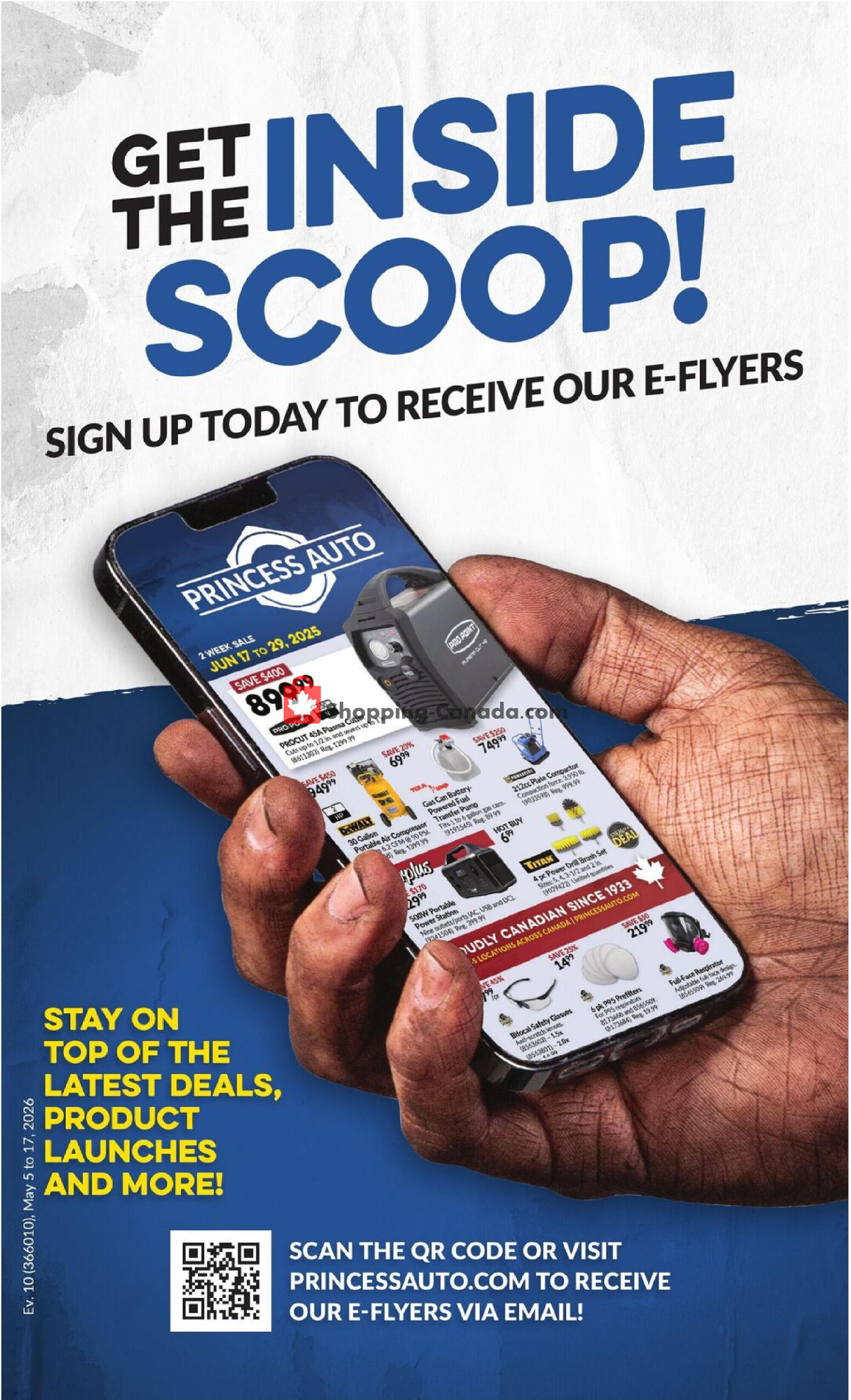 Princess Auto flyer from Tuesday May 5, 2026 to Sunday May 17, 2026 - page 99