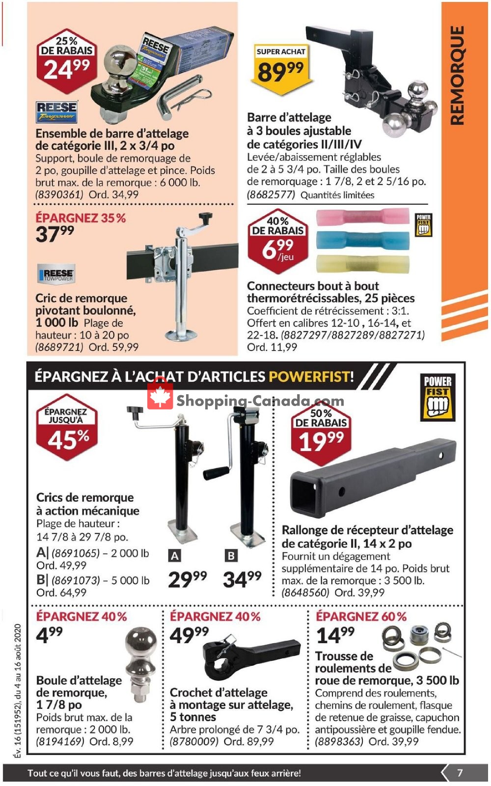 Princess Auto flyer from Tuesday August 4, 2020 to Sunday August 16, 2020 - page 13