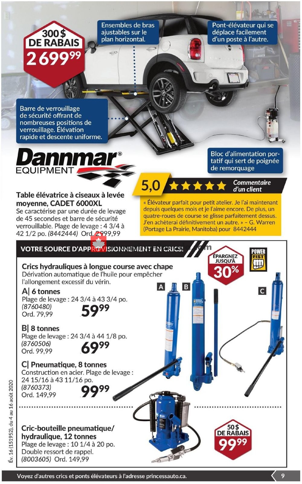 Princess Auto flyer from Tuesday August 4, 2020 to Sunday August 16, 2020 - page 15
