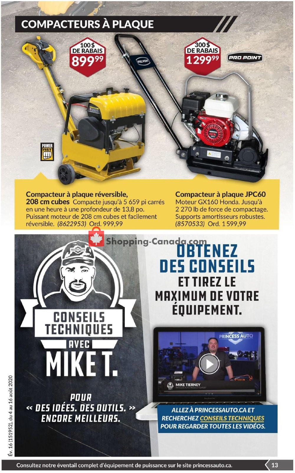 Princess Auto flyer from Tuesday August 4, 2020 to Sunday August 16, 2020 - page 19
