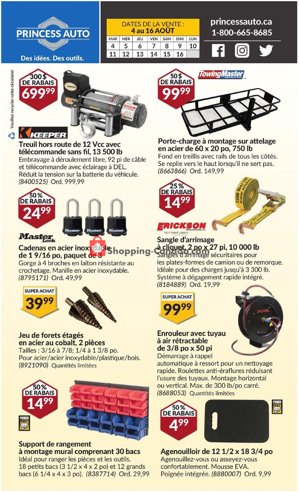 Princess Auto flyer from Tuesday August 4, 2020 to Sunday August 16, 2020 - page 2