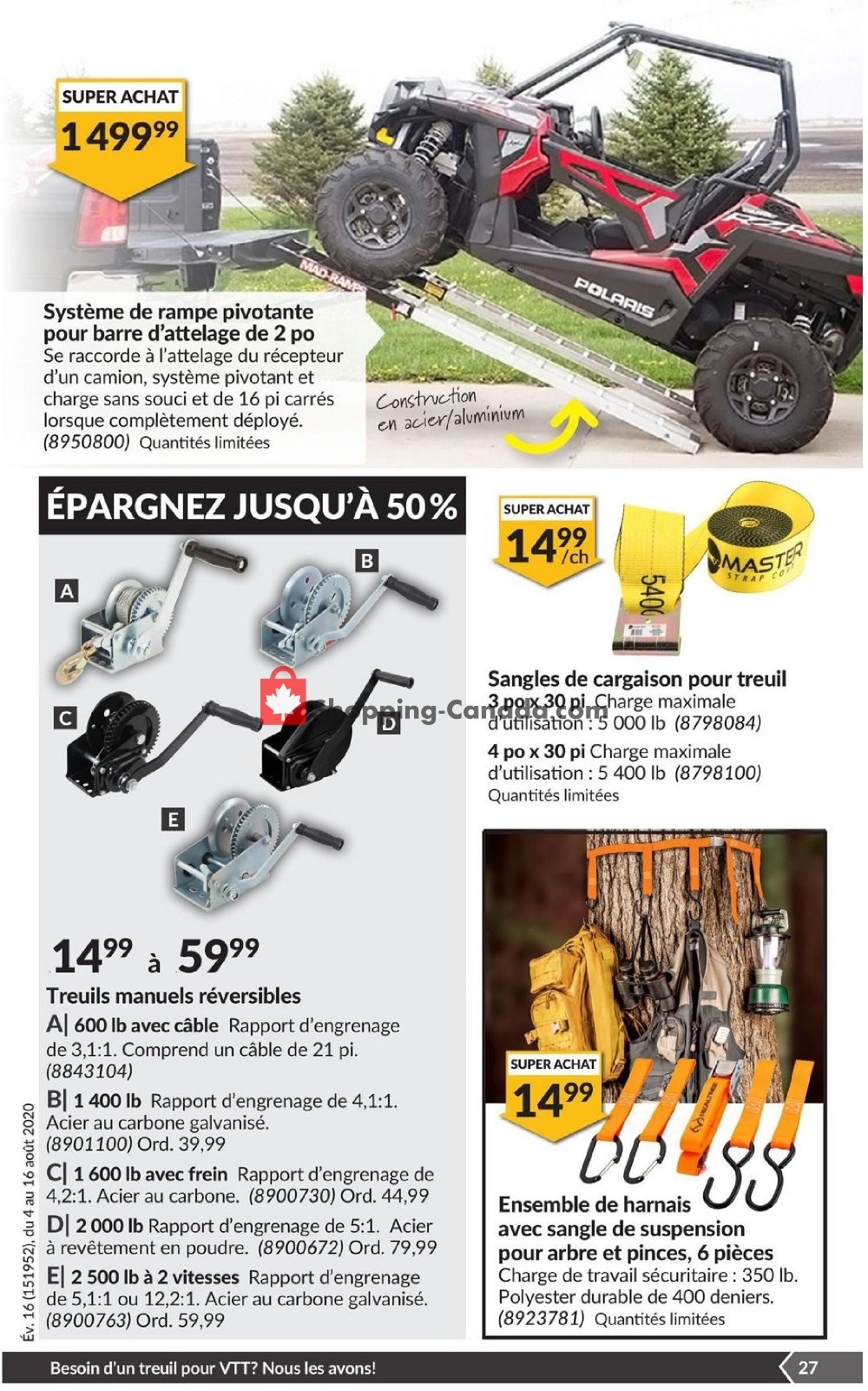 Princess Auto flyer from Tuesday August 4, 2020 to Sunday August 16, 2020 - page 33