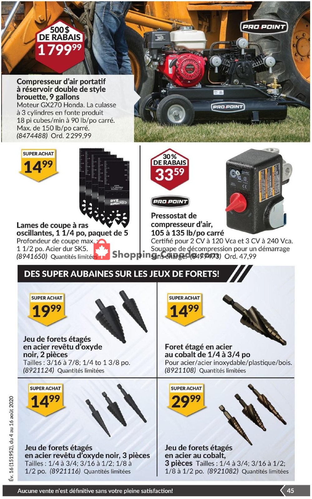 Princess Auto flyer from Tuesday August 4, 2020 to Sunday August 16, 2020 - page 51