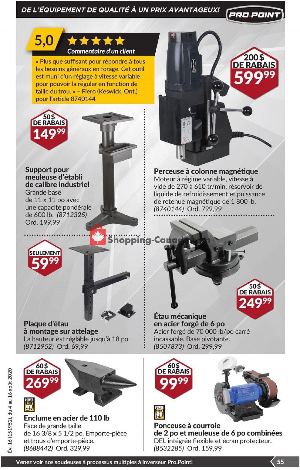 Princess Auto flyer from Tuesday August 4, 2020 to Sunday August 16, 2020 - page 61