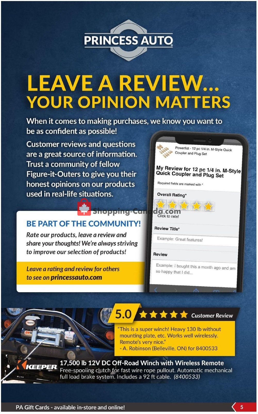 Princess Auto flyer from Tuesday January 19, 2021 to Sunday January 31, 2021 - page 11